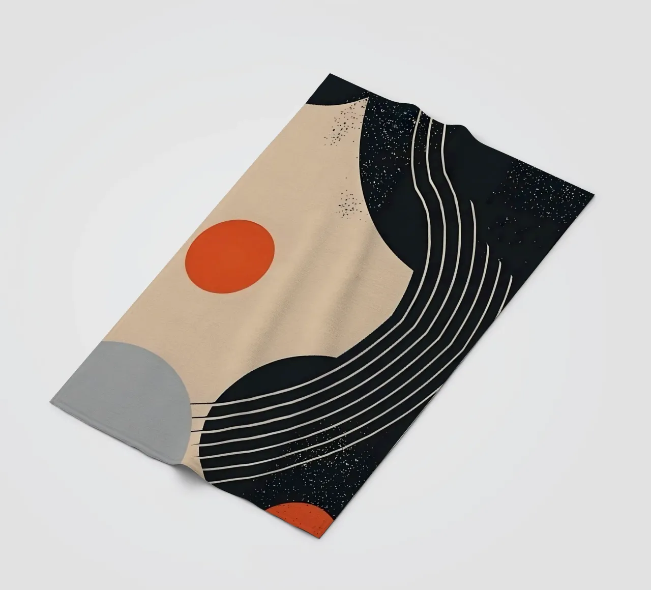 Abstract shapes and lines coperta in pile da LisaArtes