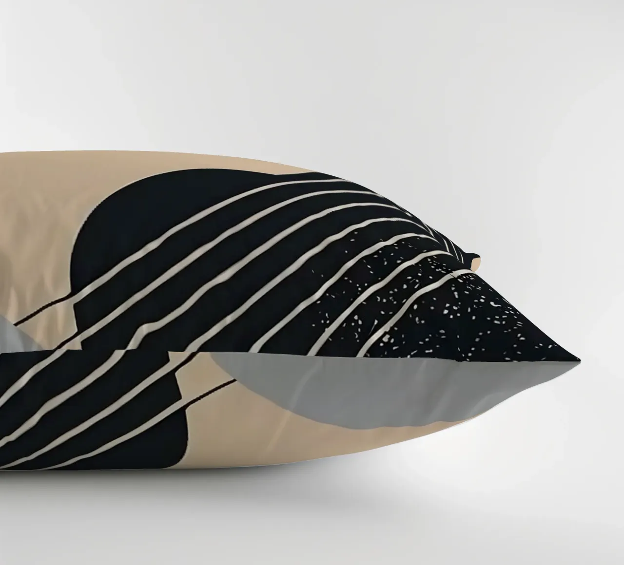 Abstract shapes and lines Kissen von LisaArtes