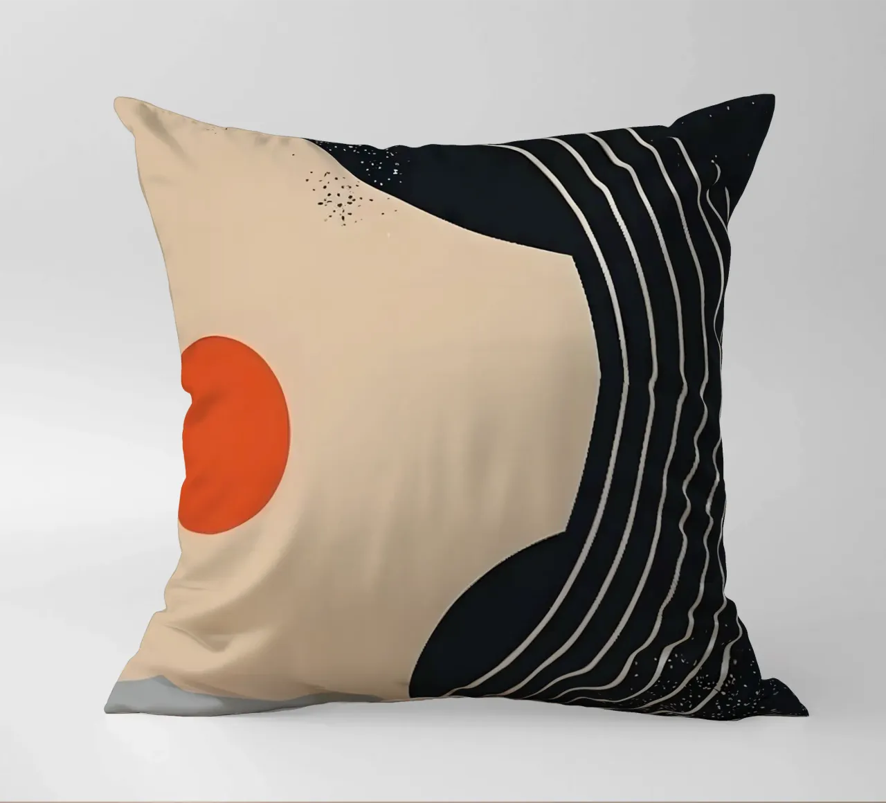 Abstract shapes and lines Kissen von LisaArtes