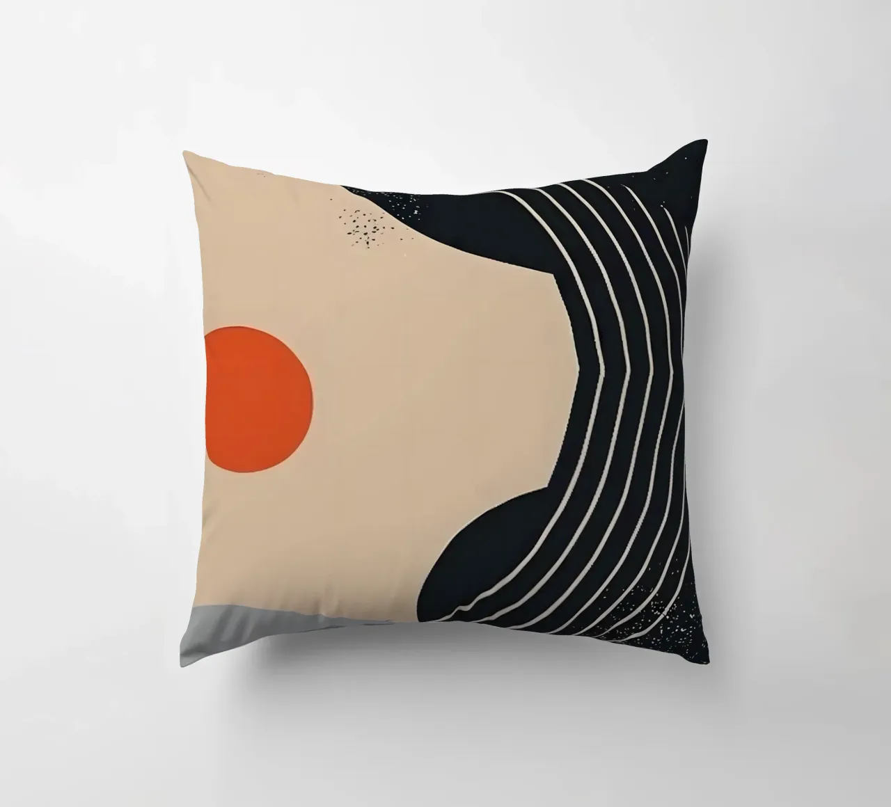 Abstract shapes and lines Kissen von LisaArtes