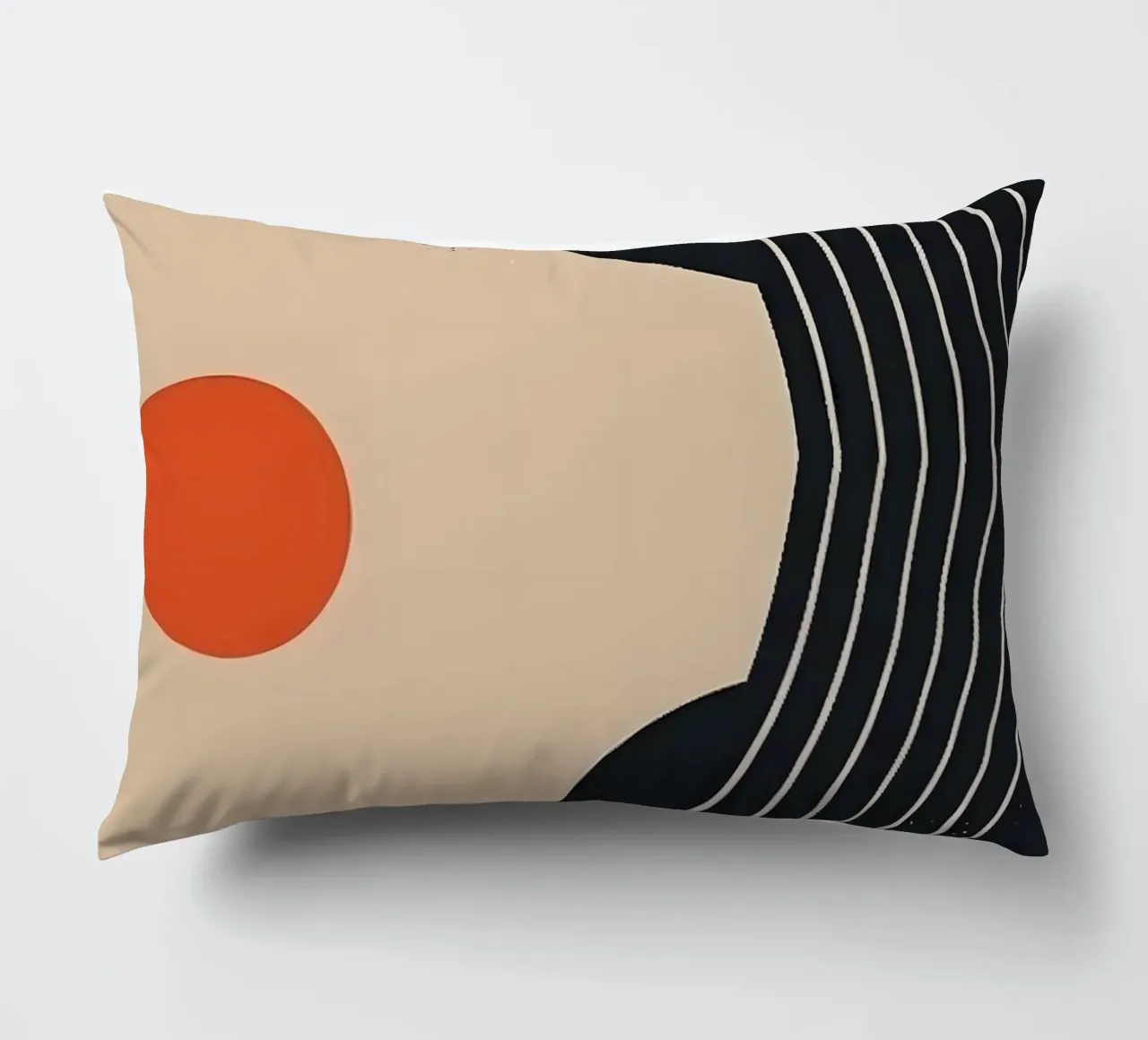 Abstract shapes and lines Kissen von LisaArtes