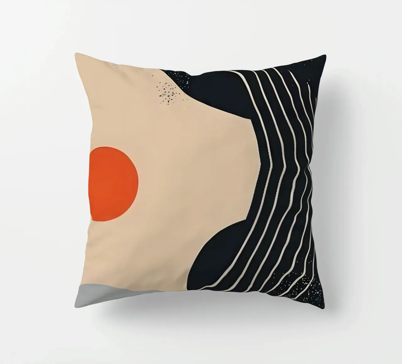 Abstract shapes and lines Kissen von LisaArtes