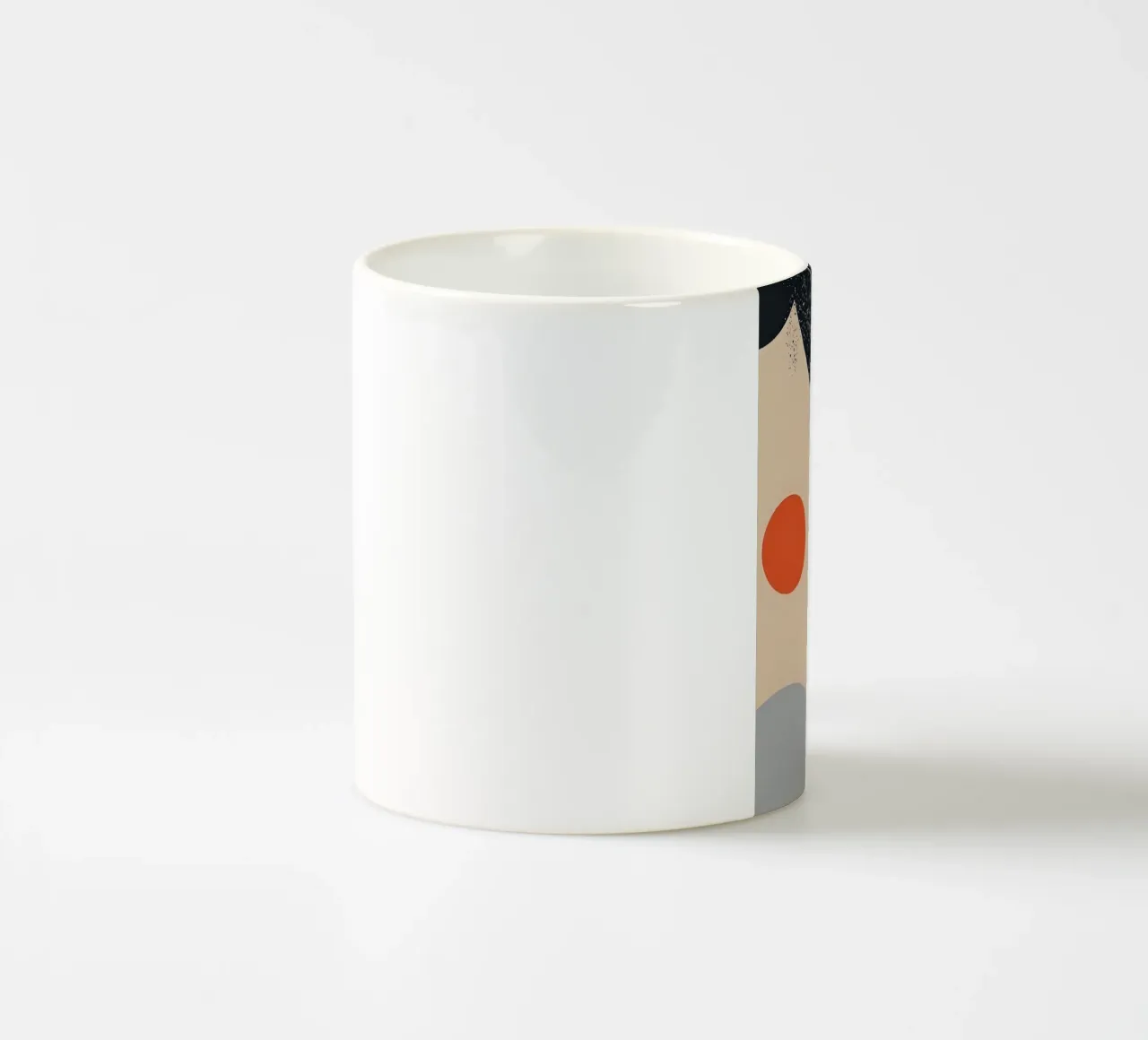 Abstract shapes and lines taza de cerámica de LisaArtes