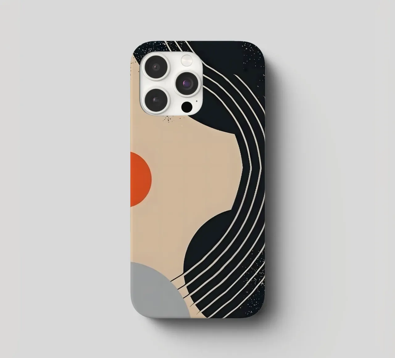 Abstract shapes and lines cover iphone da LisaArtes