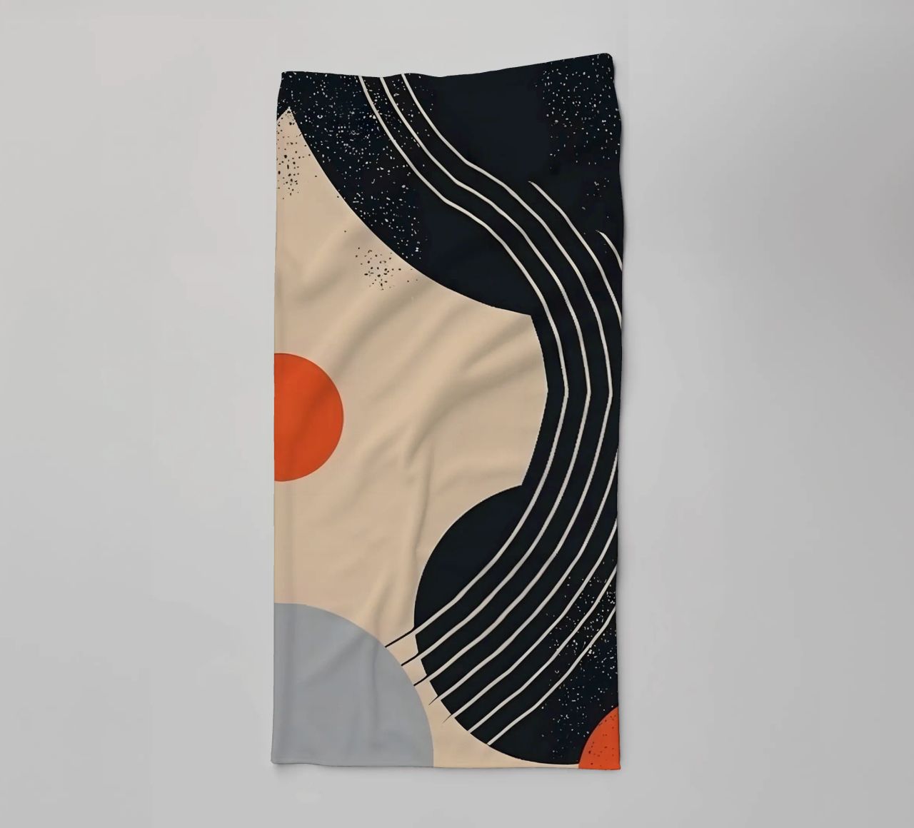 Abstract shapes and lines asciugamano da bagno da LisaArtes
