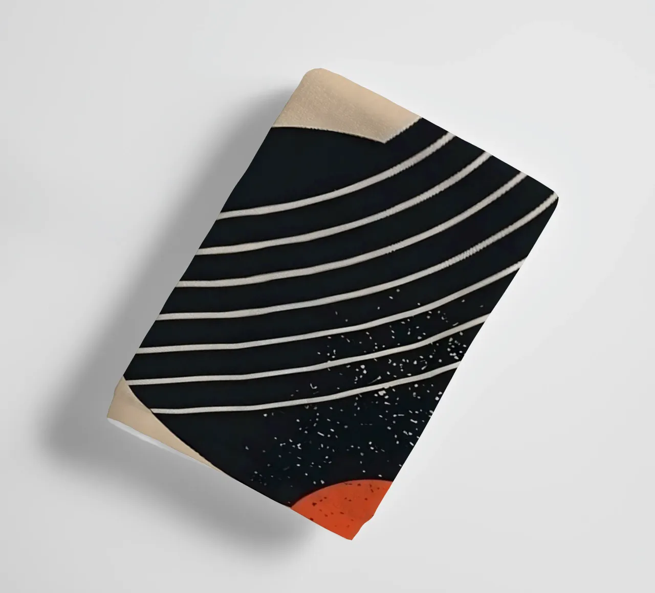 Abstract shapes and lines badhanddoek van LisaArtes