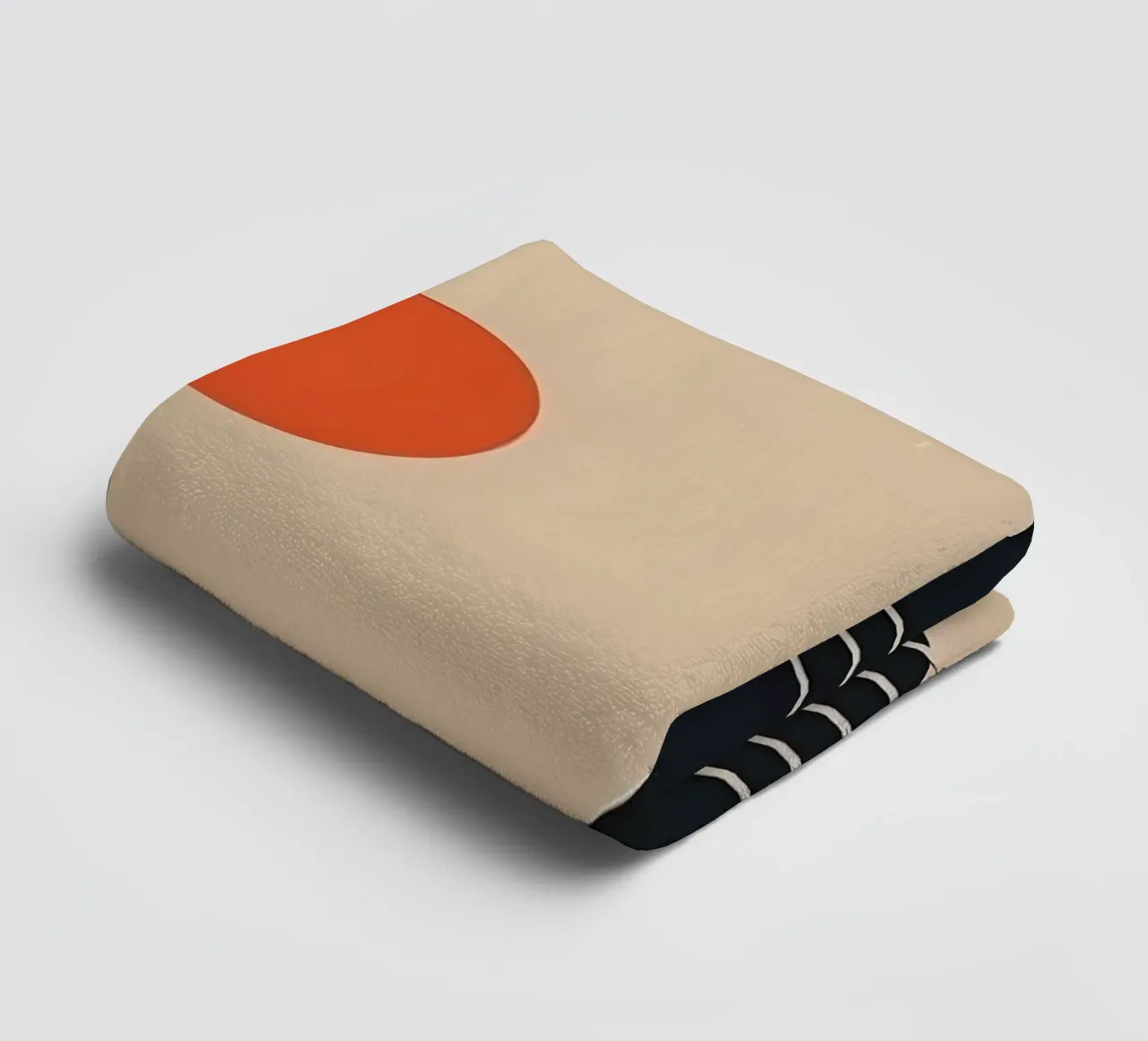 Abstract shapes and lines towel by LisaArtes