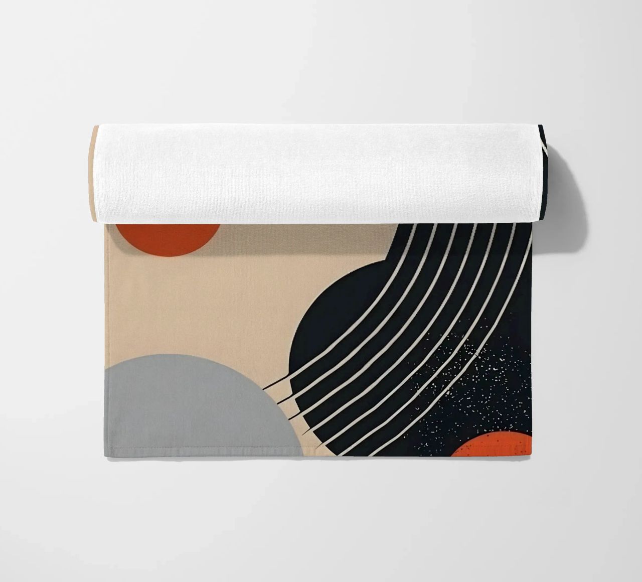 Abstract shapes and lines telo mare da LisaArtes