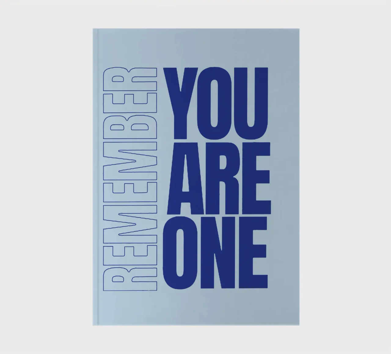 You Are One notebook by Gunawan Rb