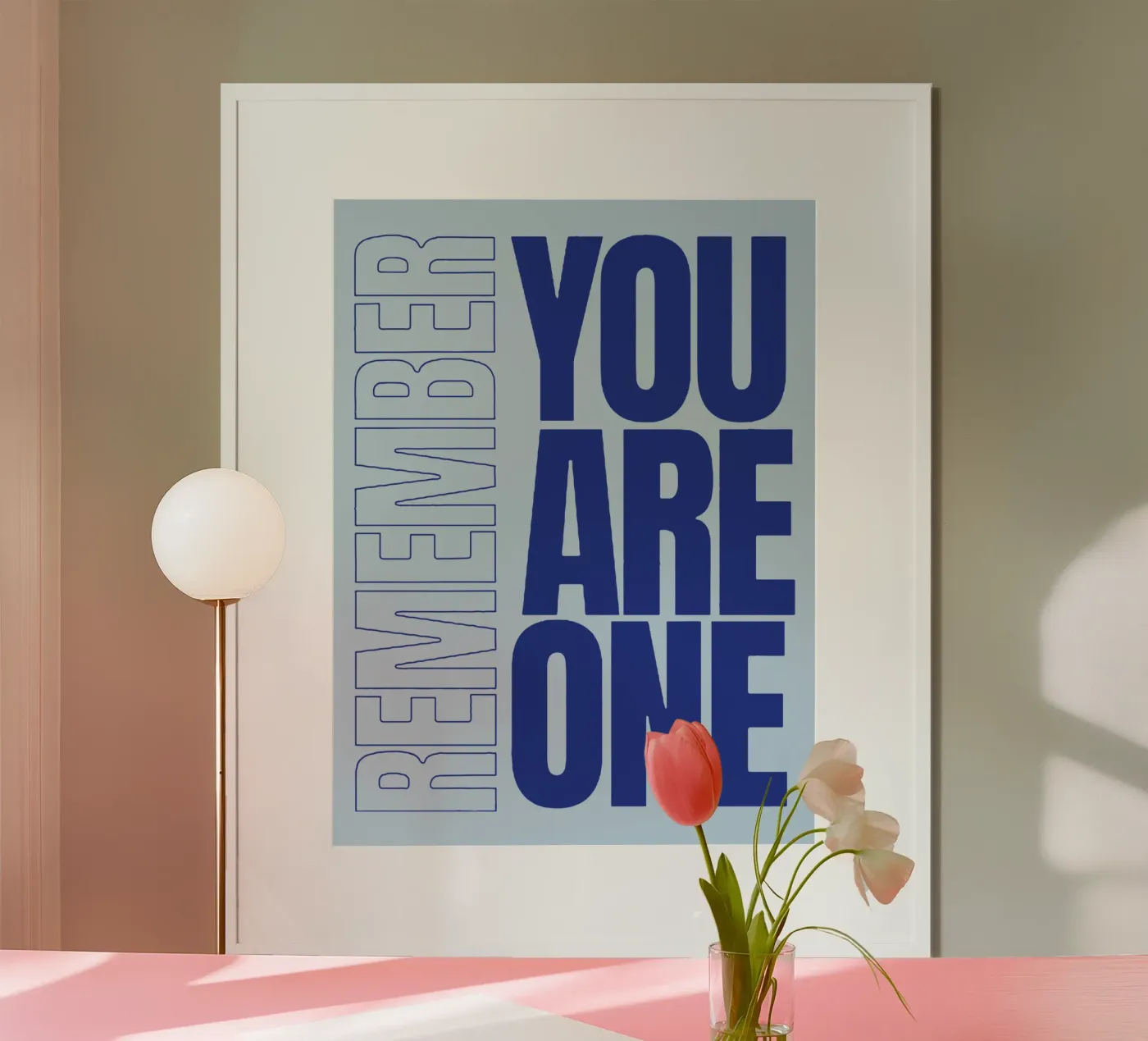 You Are One poster da Gunawan Rb