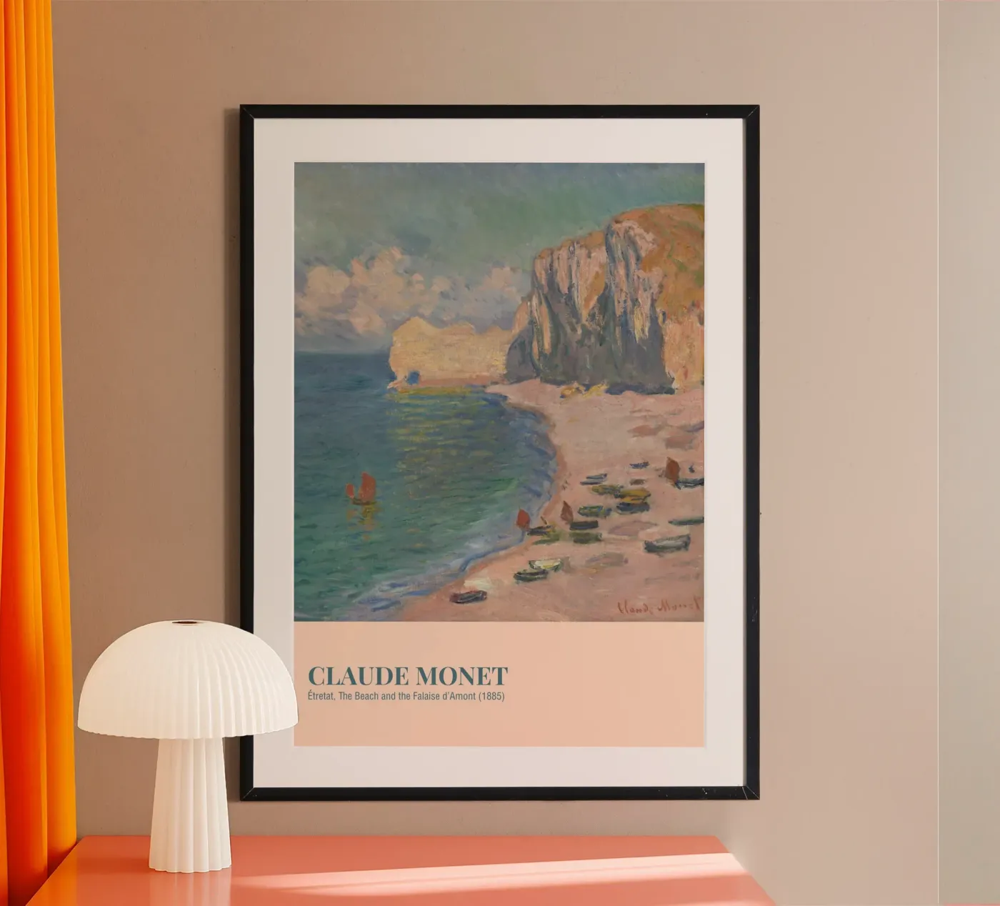 Poster Impressionists Claude Monet poster da the red studio