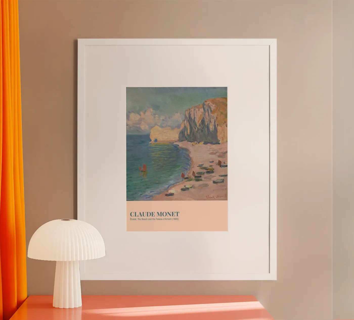 Poster Impressionists Claude Monet poster da the red studio