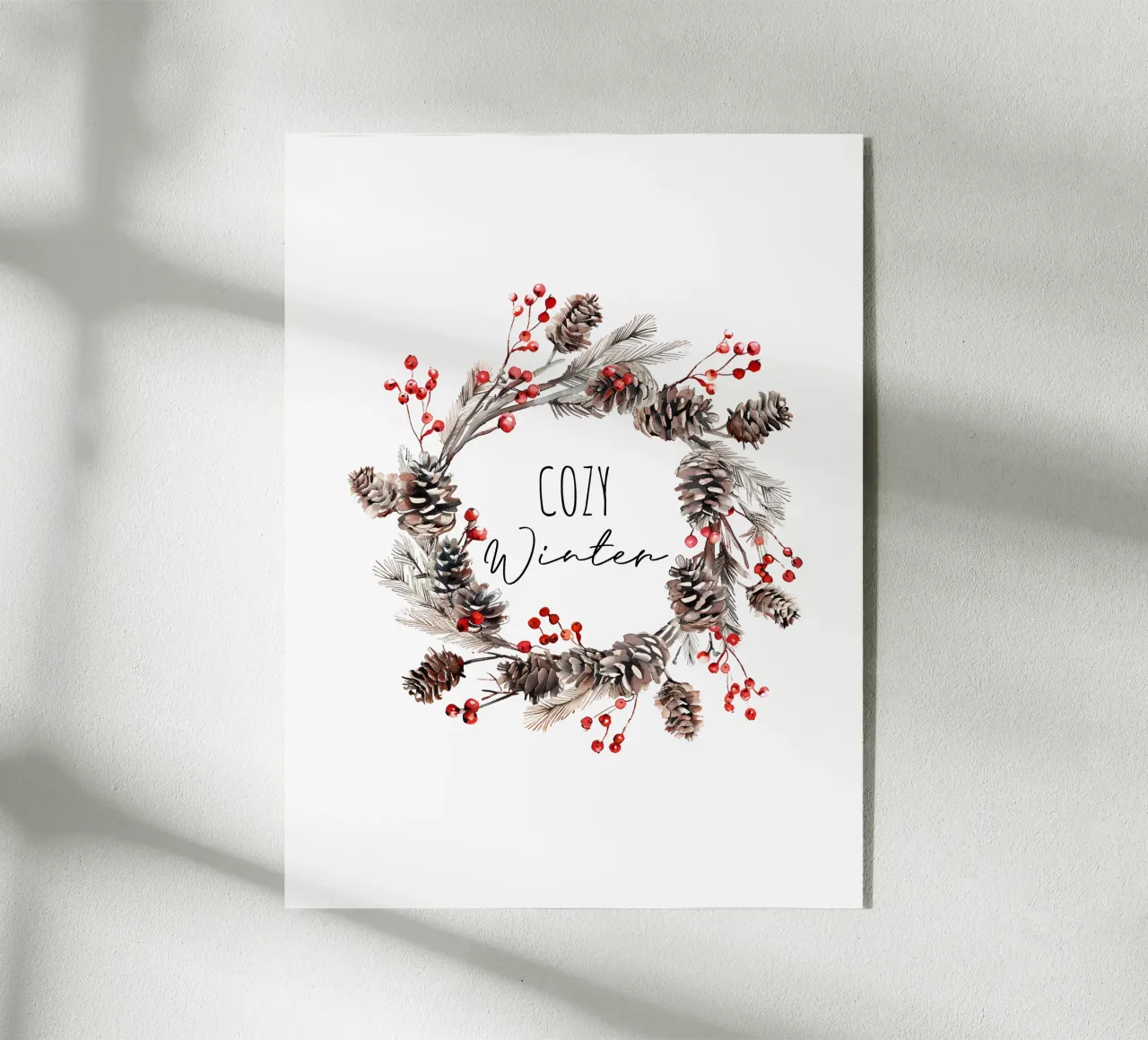 Cozy Winter plexiglass da artographieHome