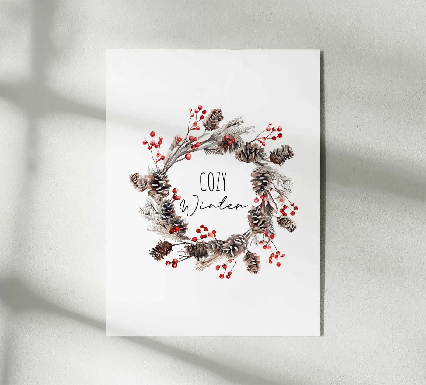 Cozy Winter plexiglass da artographieHome