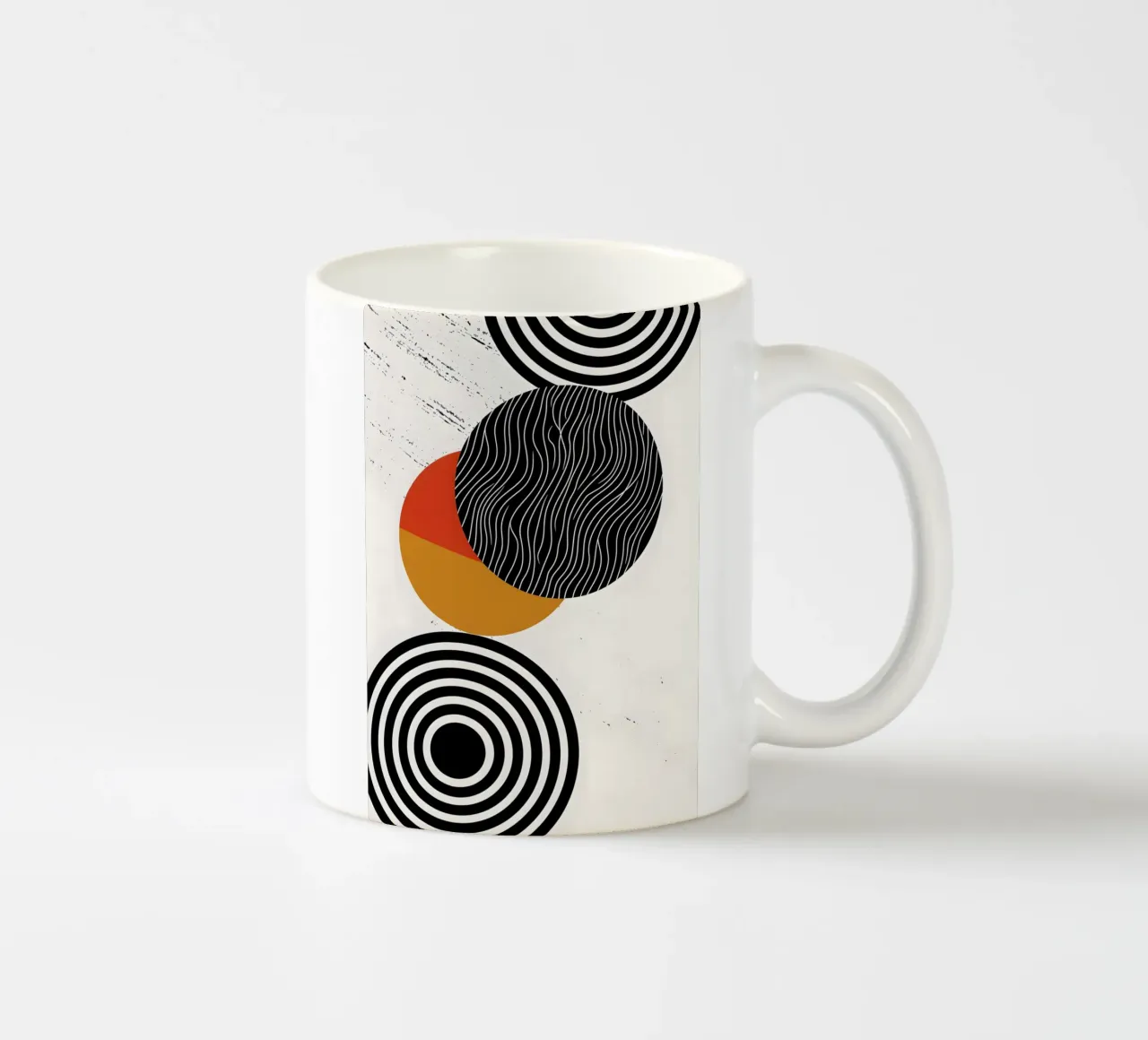 concentric circles tazza in ceramica da LisaArtes