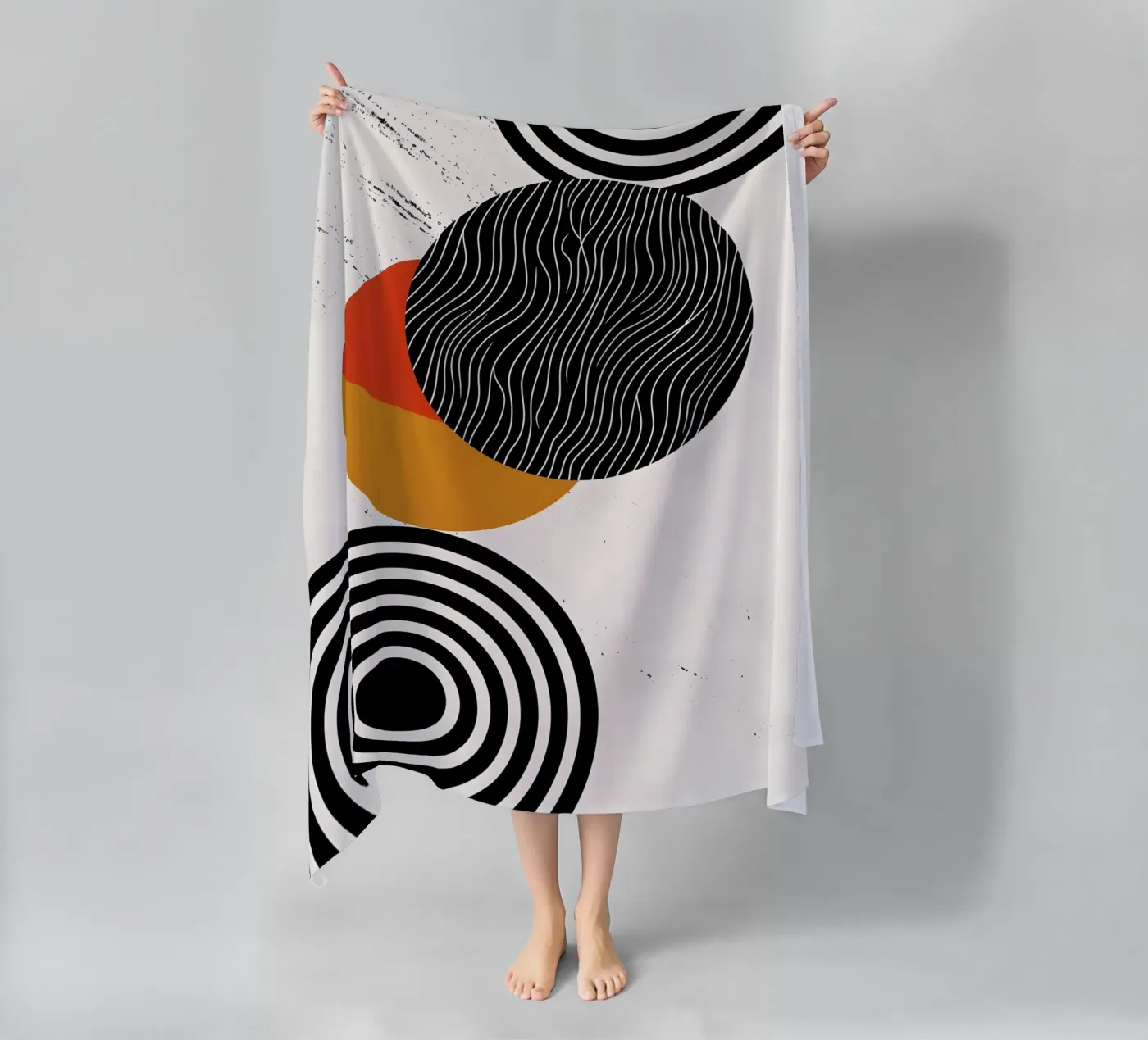 concentric circles telo mare da LisaArtes