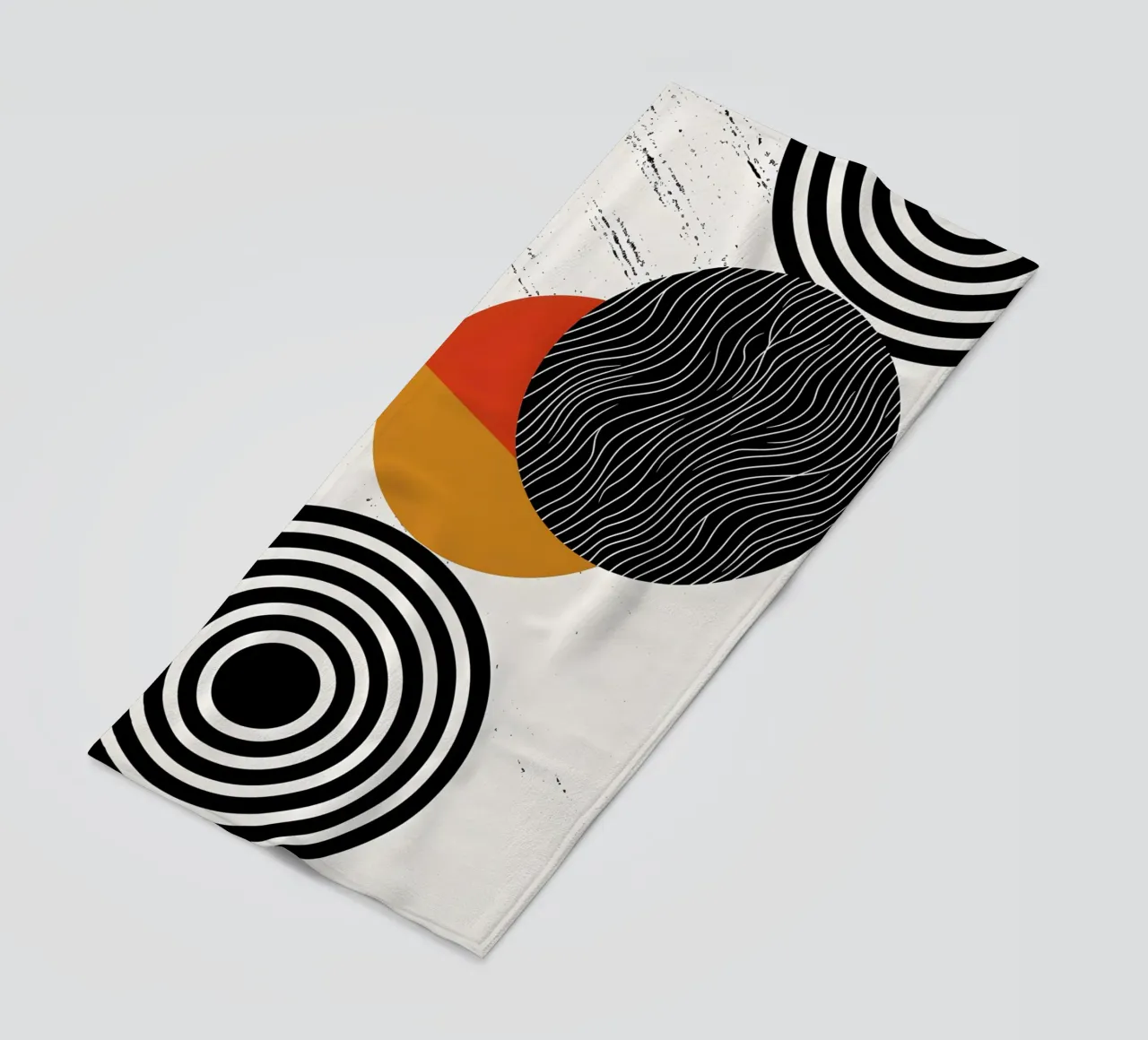 concentric circles telo mare da LisaArtes