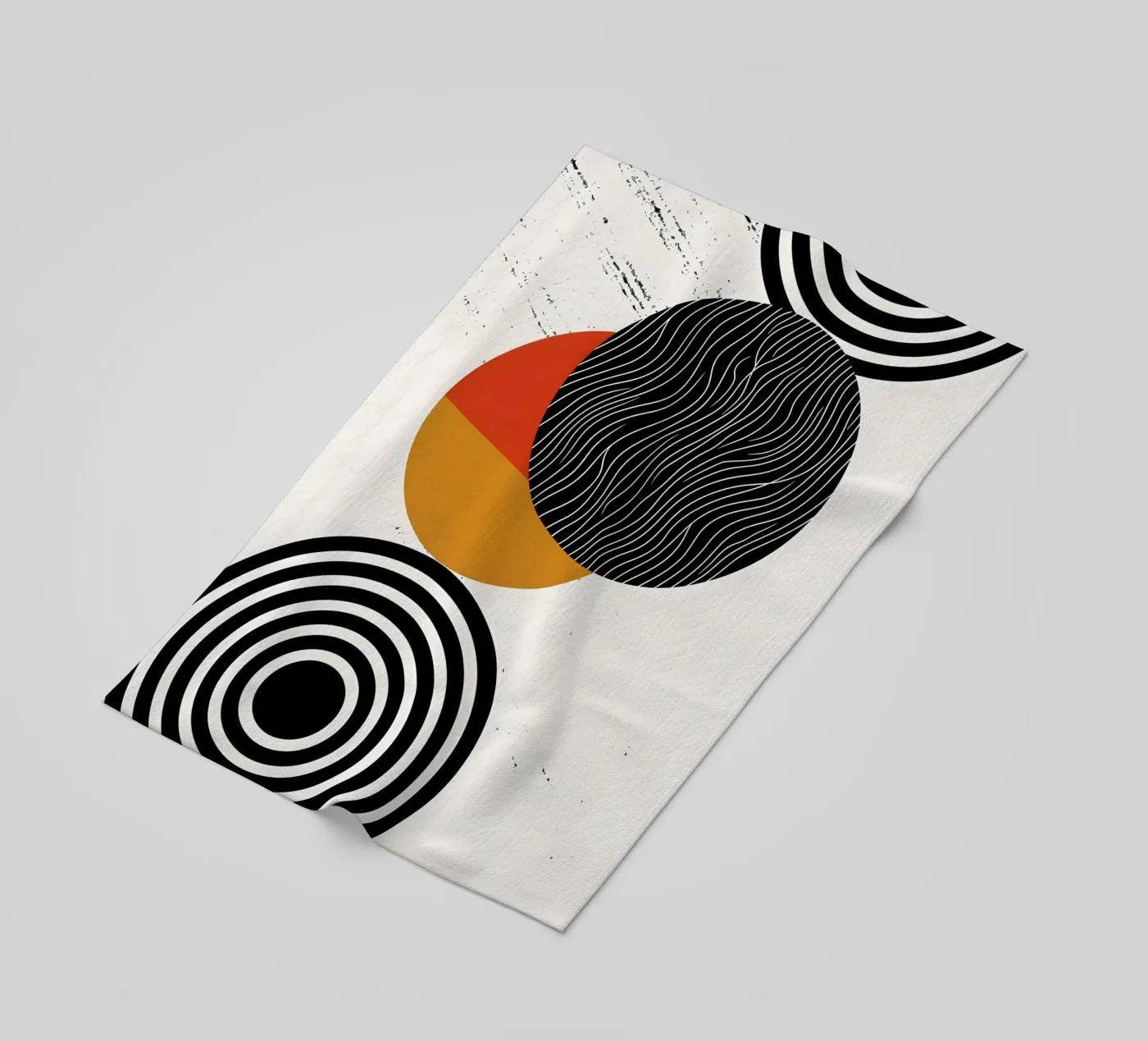 concentric circles telo mare da LisaArtes