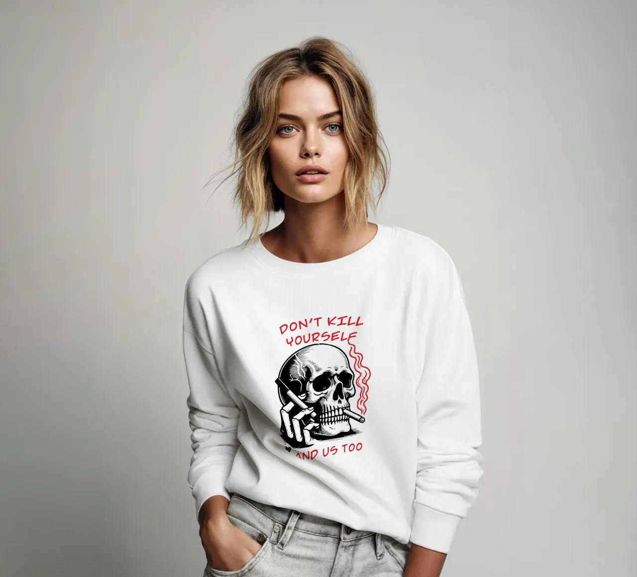 Non uccidetevi felpa da Gunawan Rb