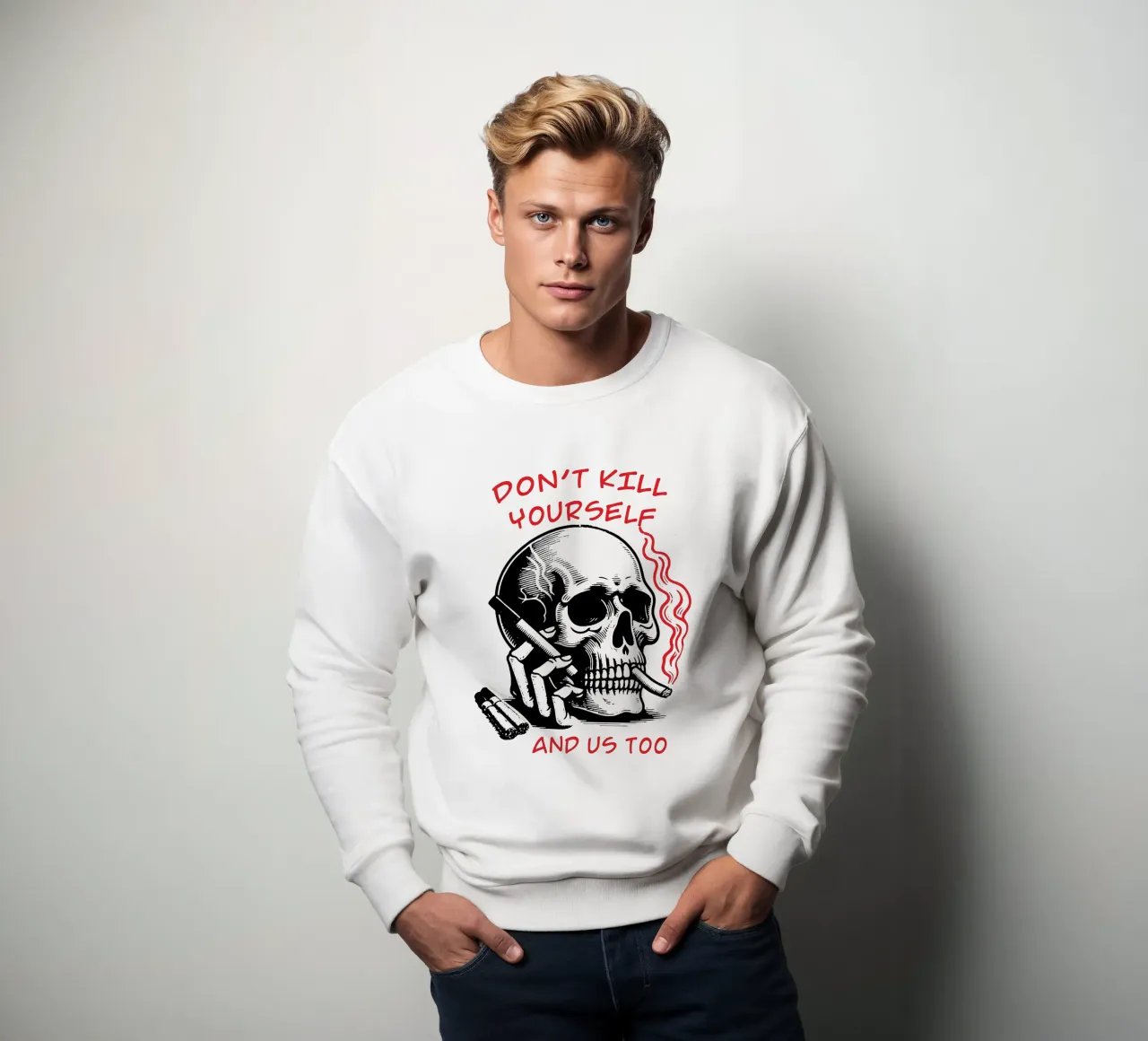 Non uccidetevi felpa da Gunawan Rb