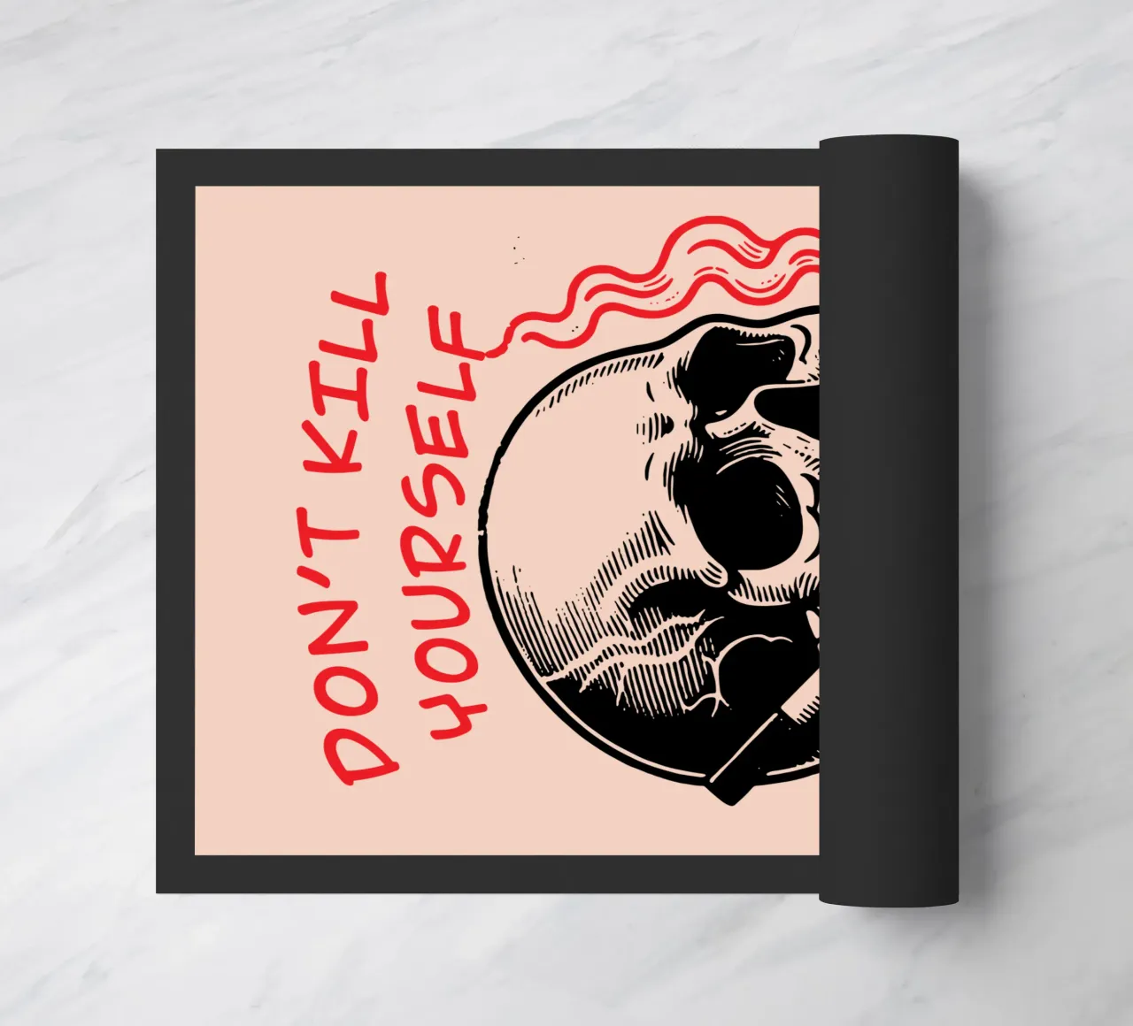 Don't kill yourself doormat by Gunawan Rb