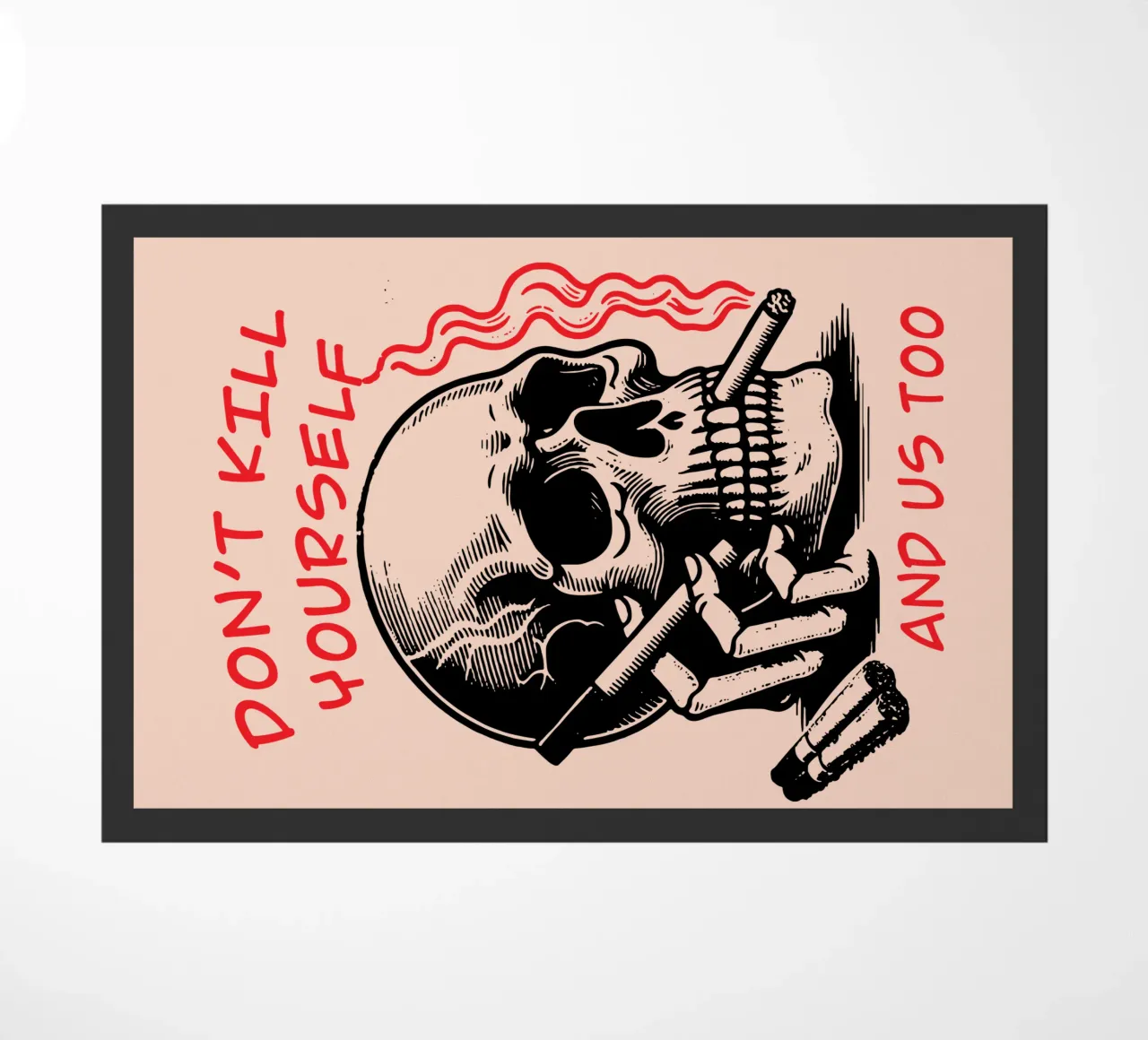 Don't kill yourself doormat by Gunawan Rb