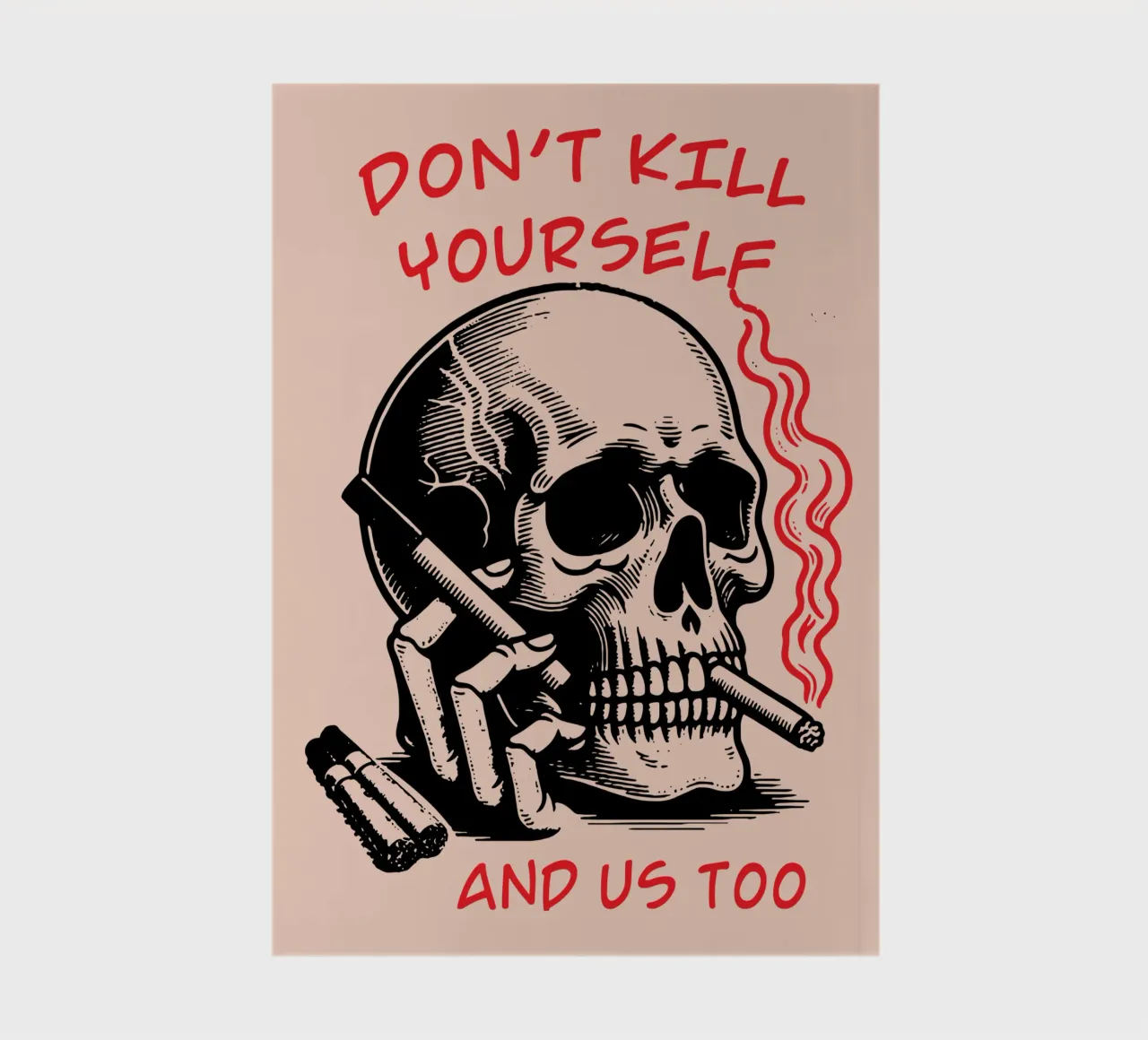 Don't kill yourself notebook by Gunawan Rb