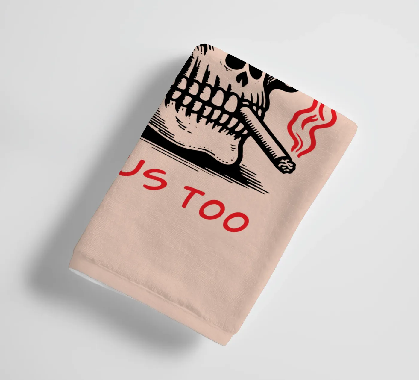 Don't kill yourself towel by Gunawan Rb