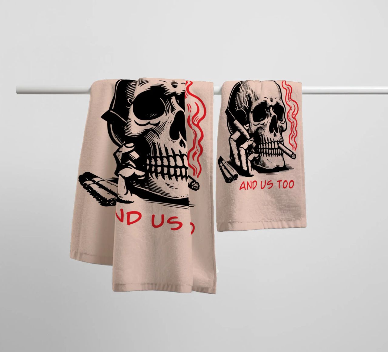 Don't kill yourself towel by Gunawan Rb