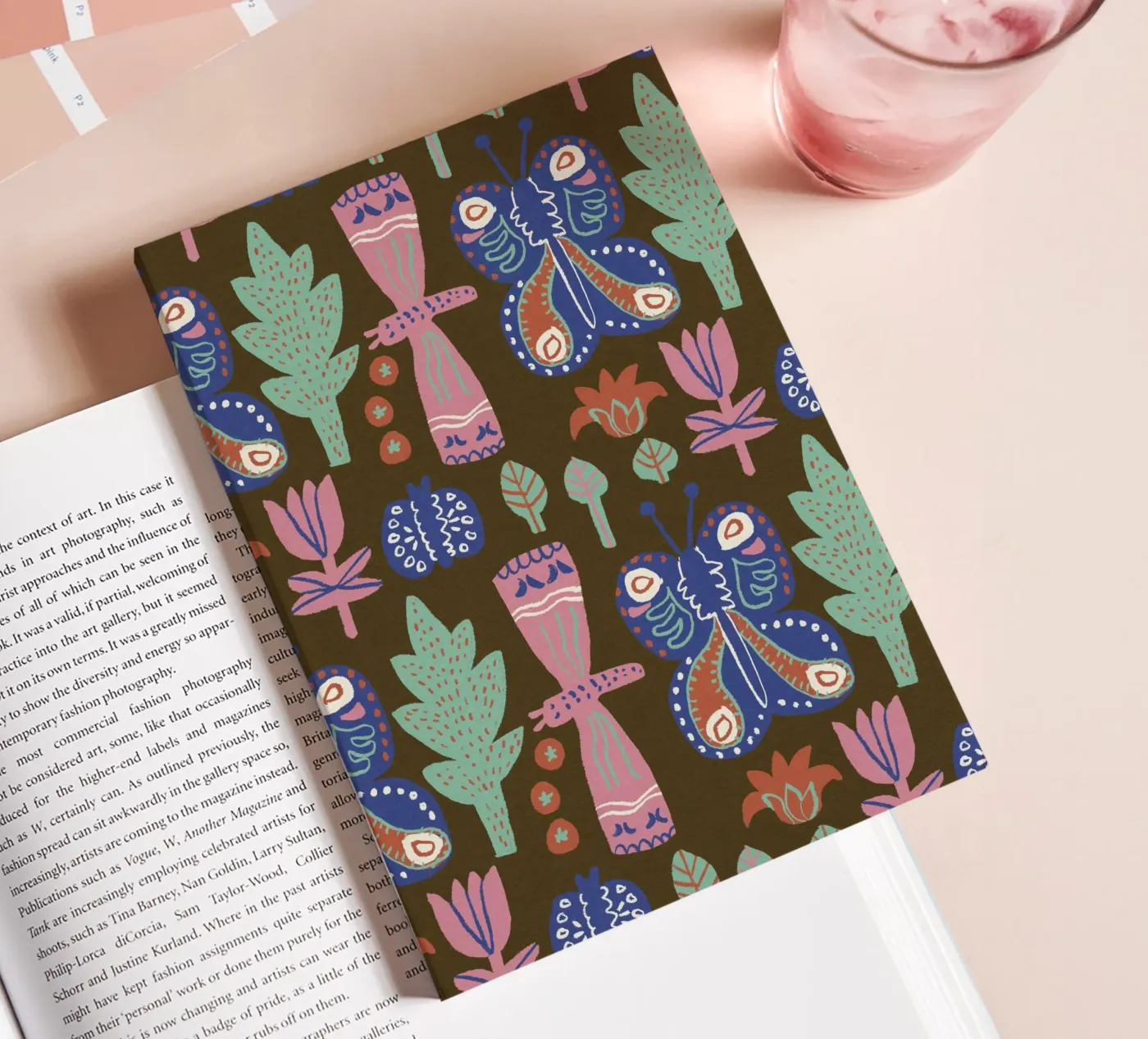 Midnight Summer Folk Notizbuch von Raipa Studio
