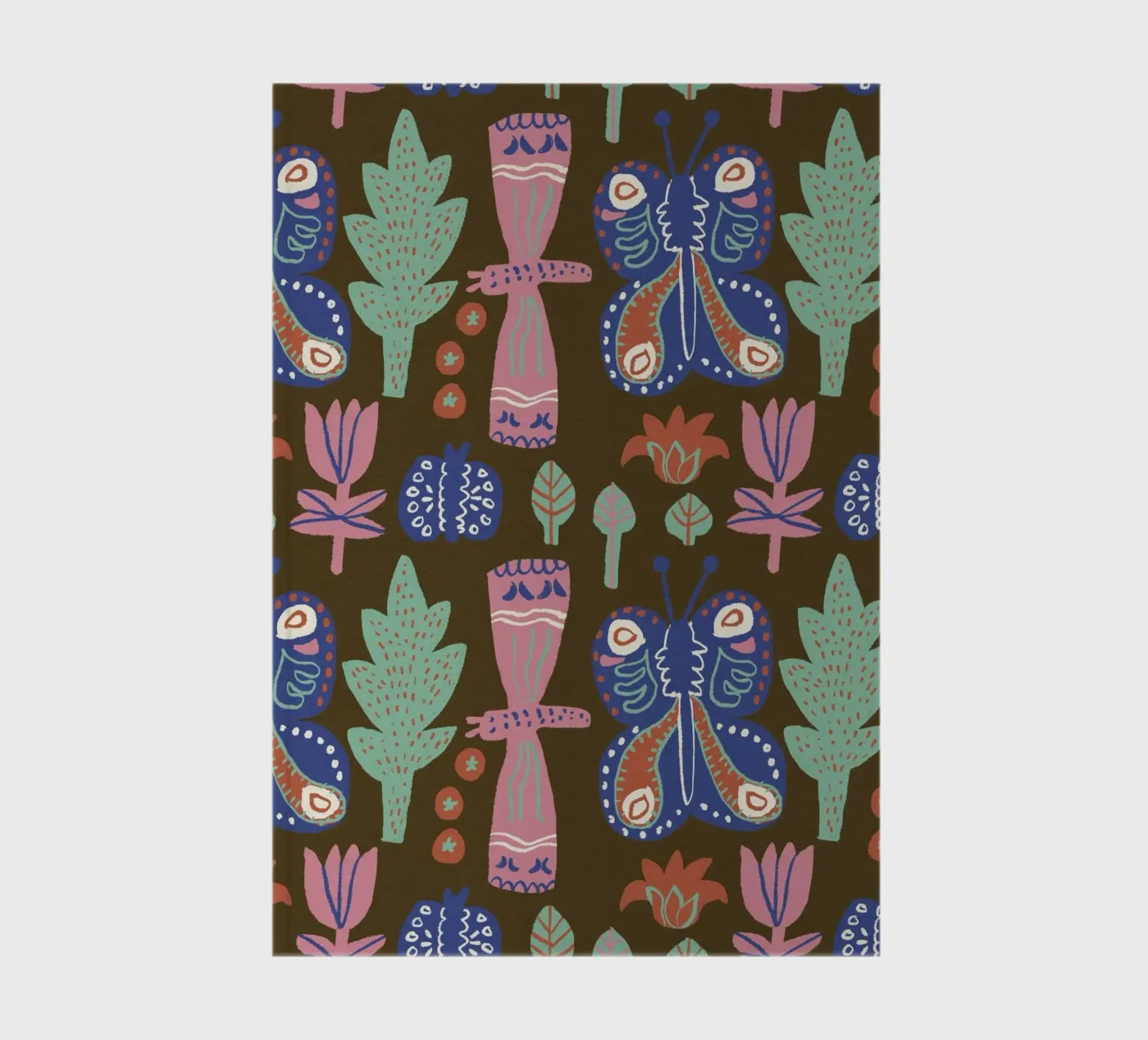 Midnight Summer Folk Notizbuch von Raipa Studio