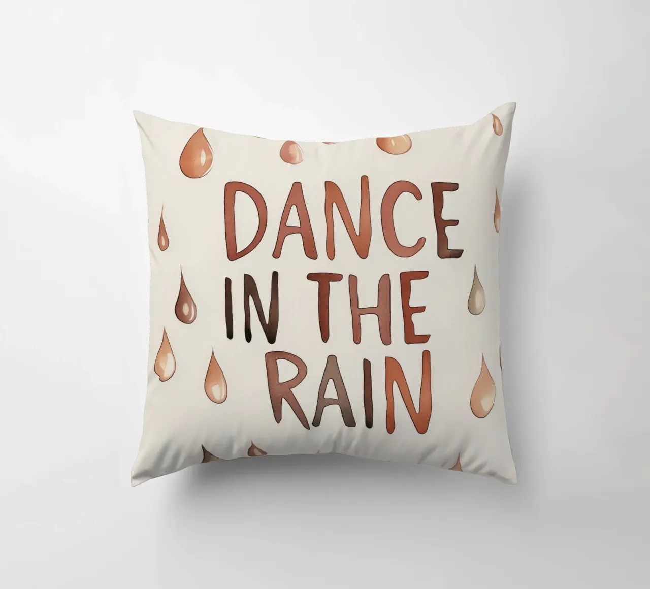 Dance In The Rain cuscino da treechild