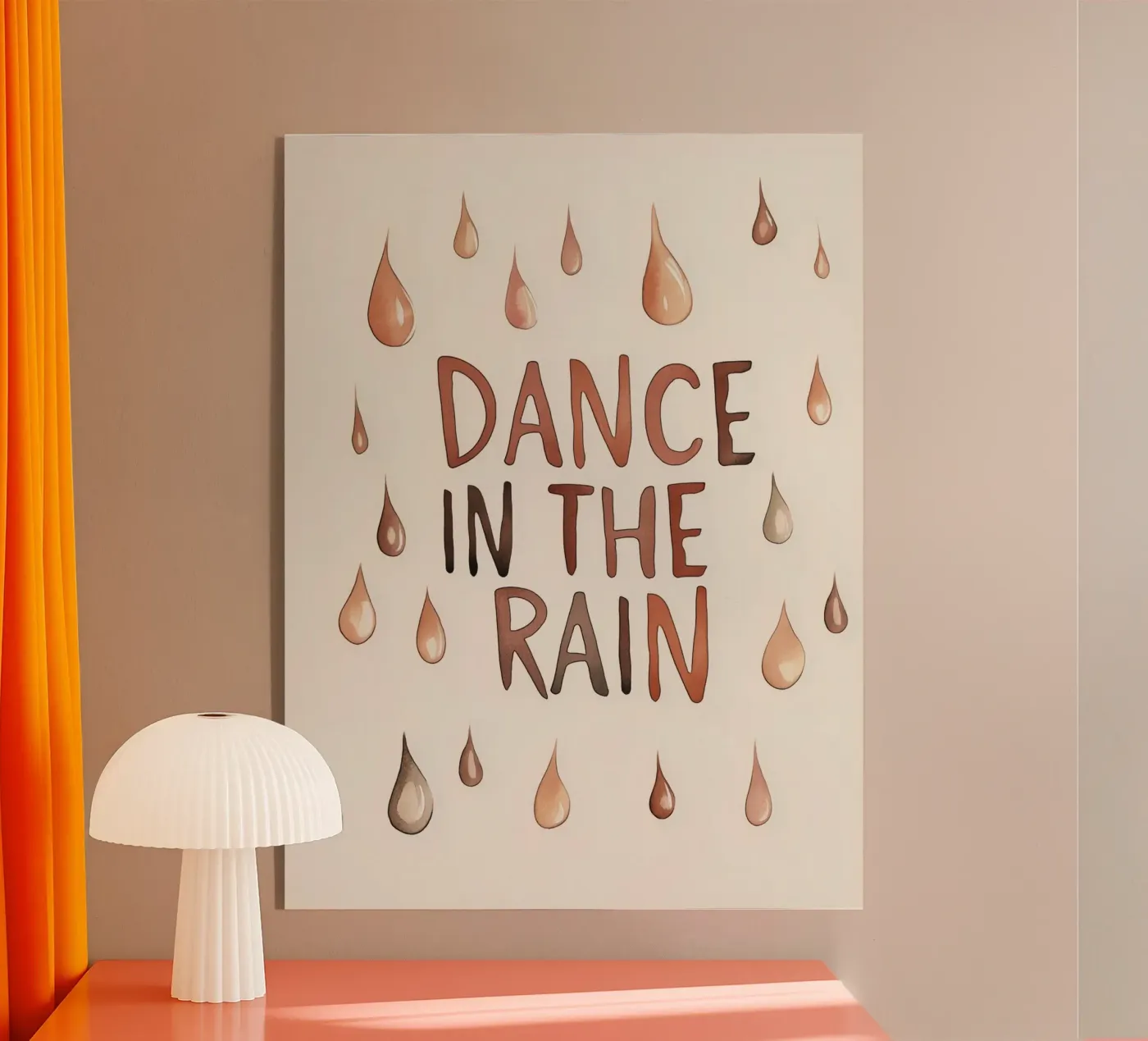 Dance In The Rain plexiglass da treechild