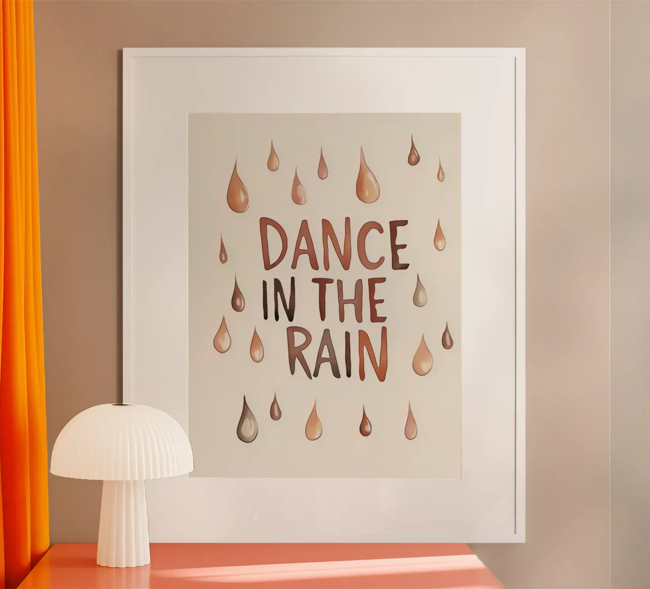Dance In The Rain poster da treechild