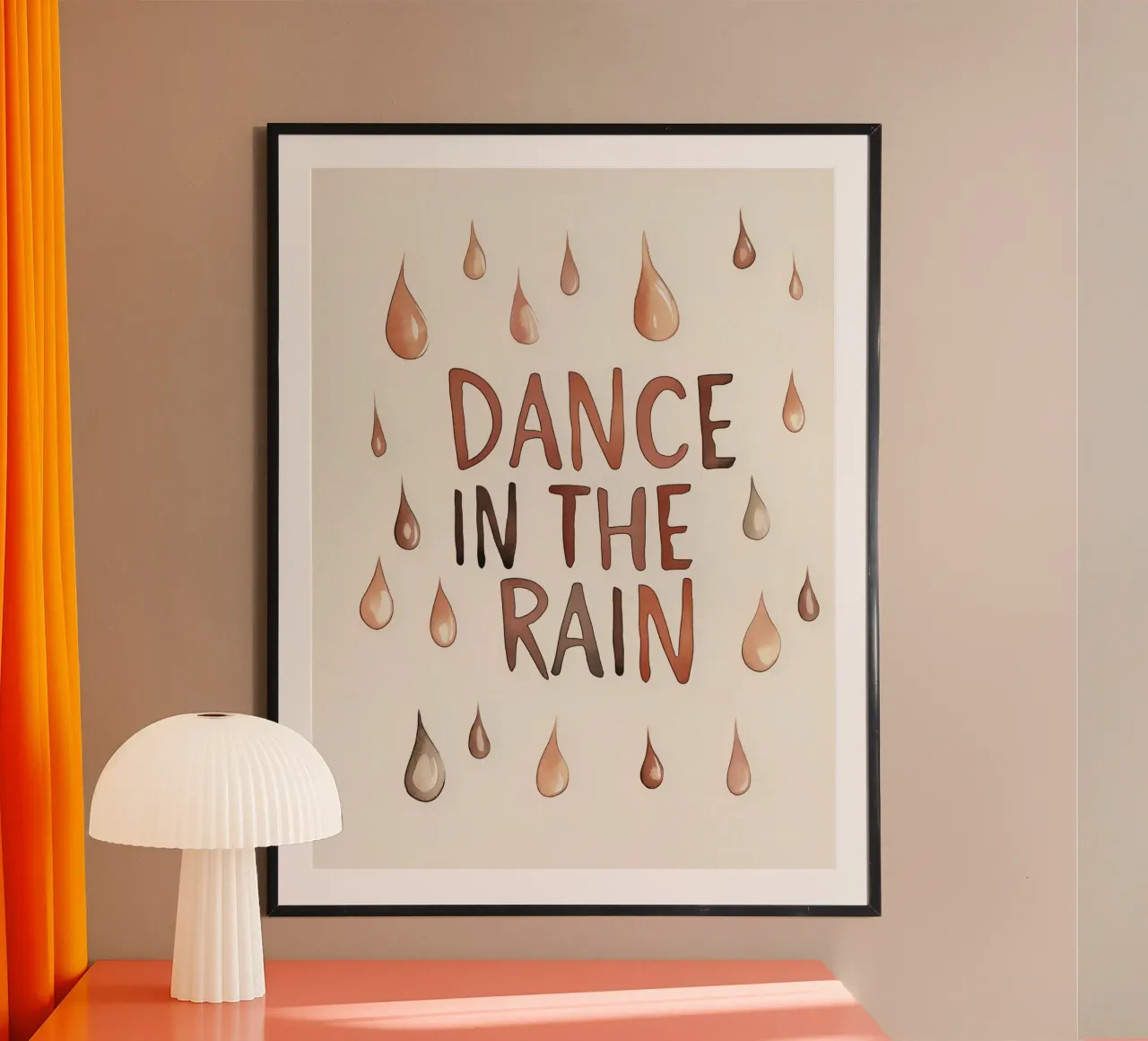 Dance In The Rain poster da treechild