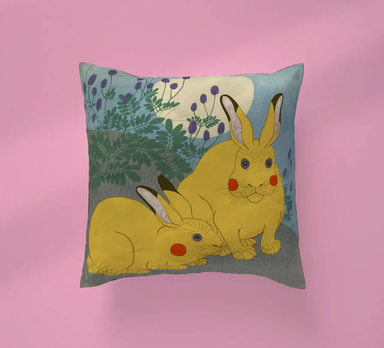 Usagi decorative cushion by Ads Libitum