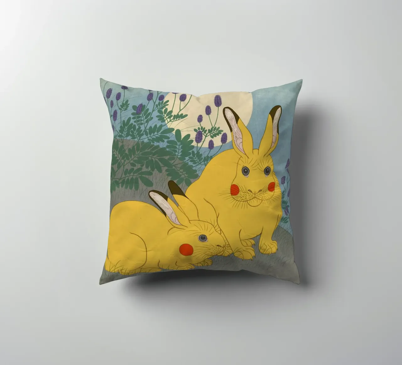 Usagi decorative cushion by Ads Libitum