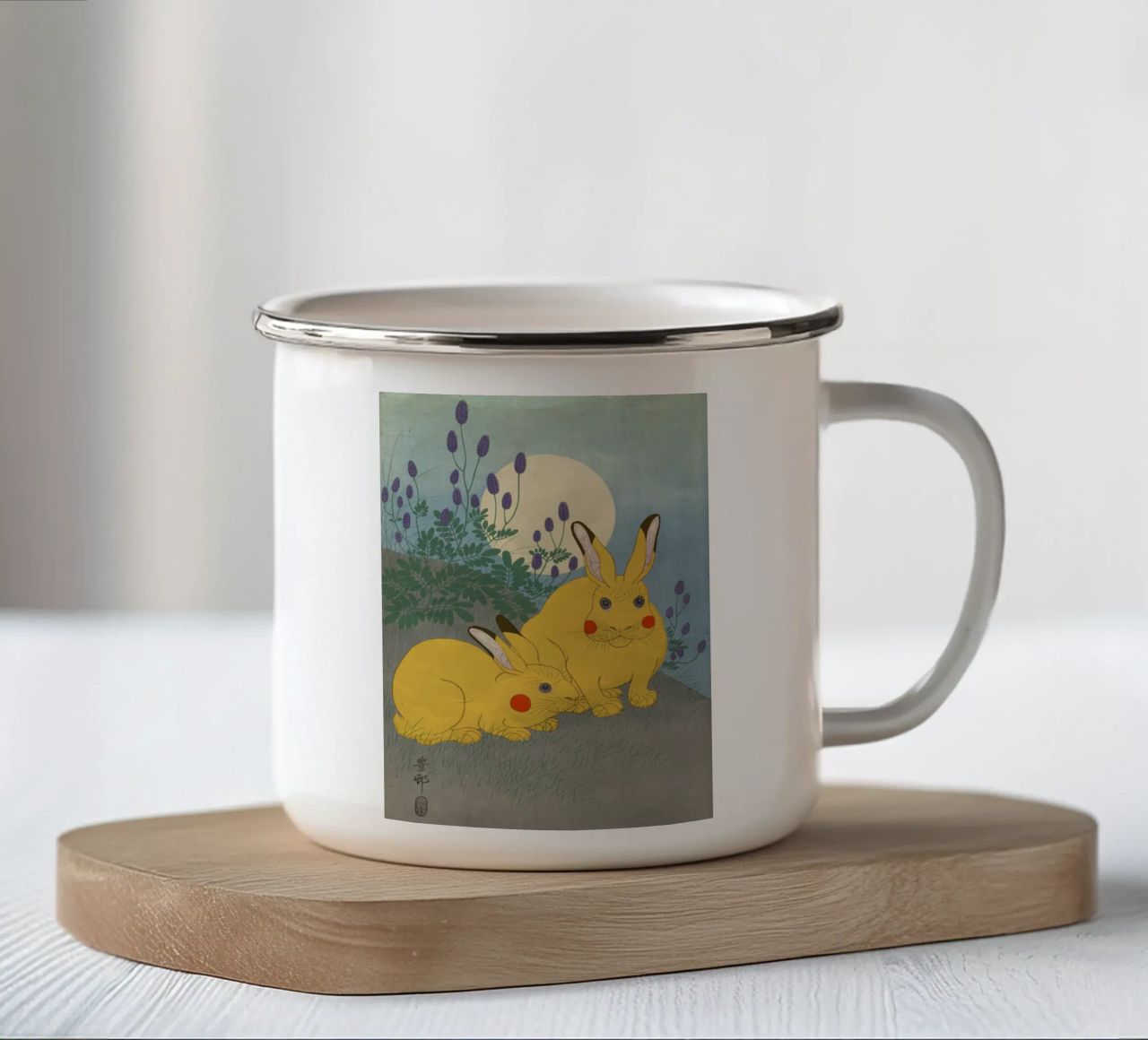 Usagi tazza in smalto da Ads Libitum