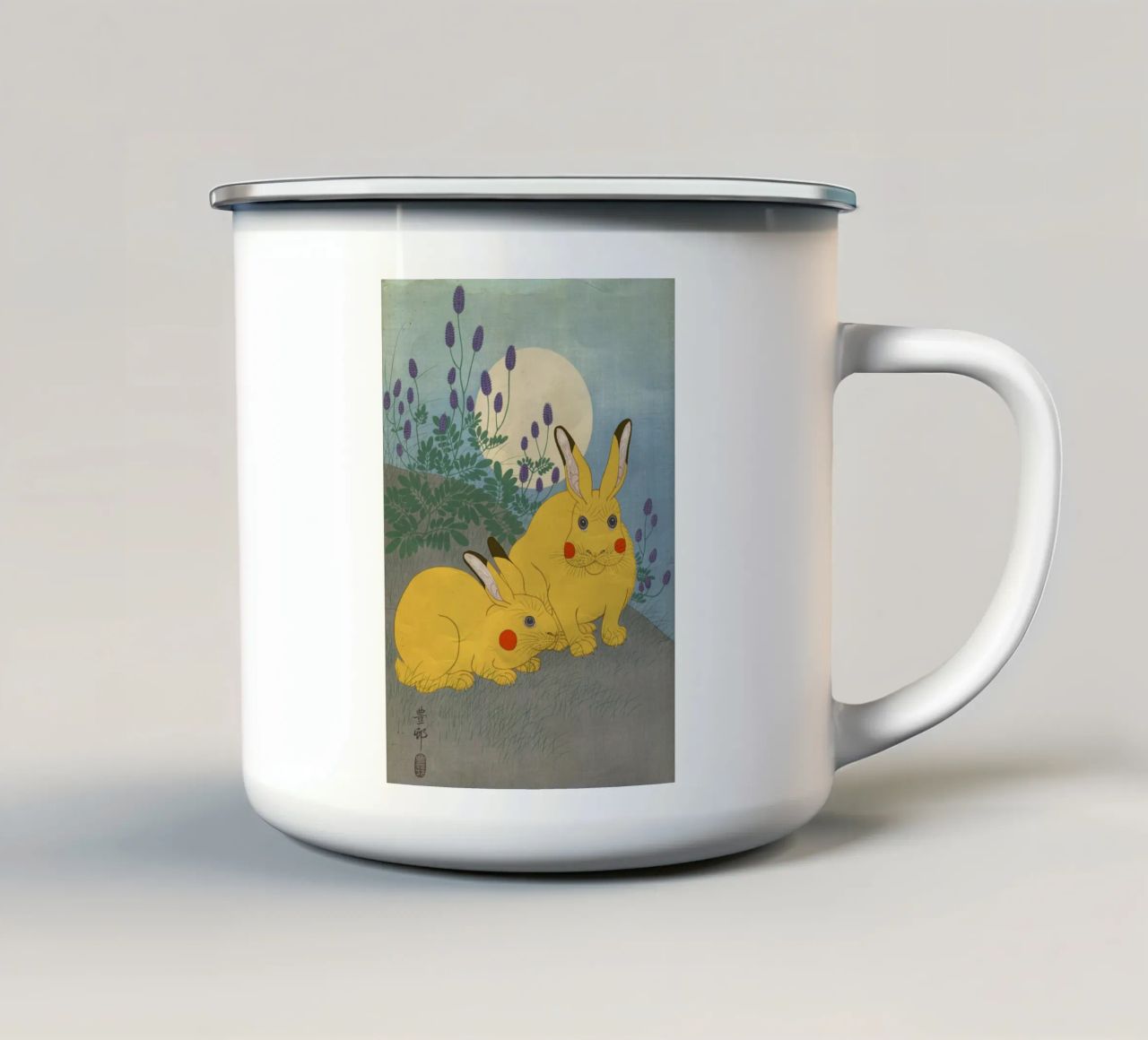 Usagi tazza in smalto da Ads Libitum