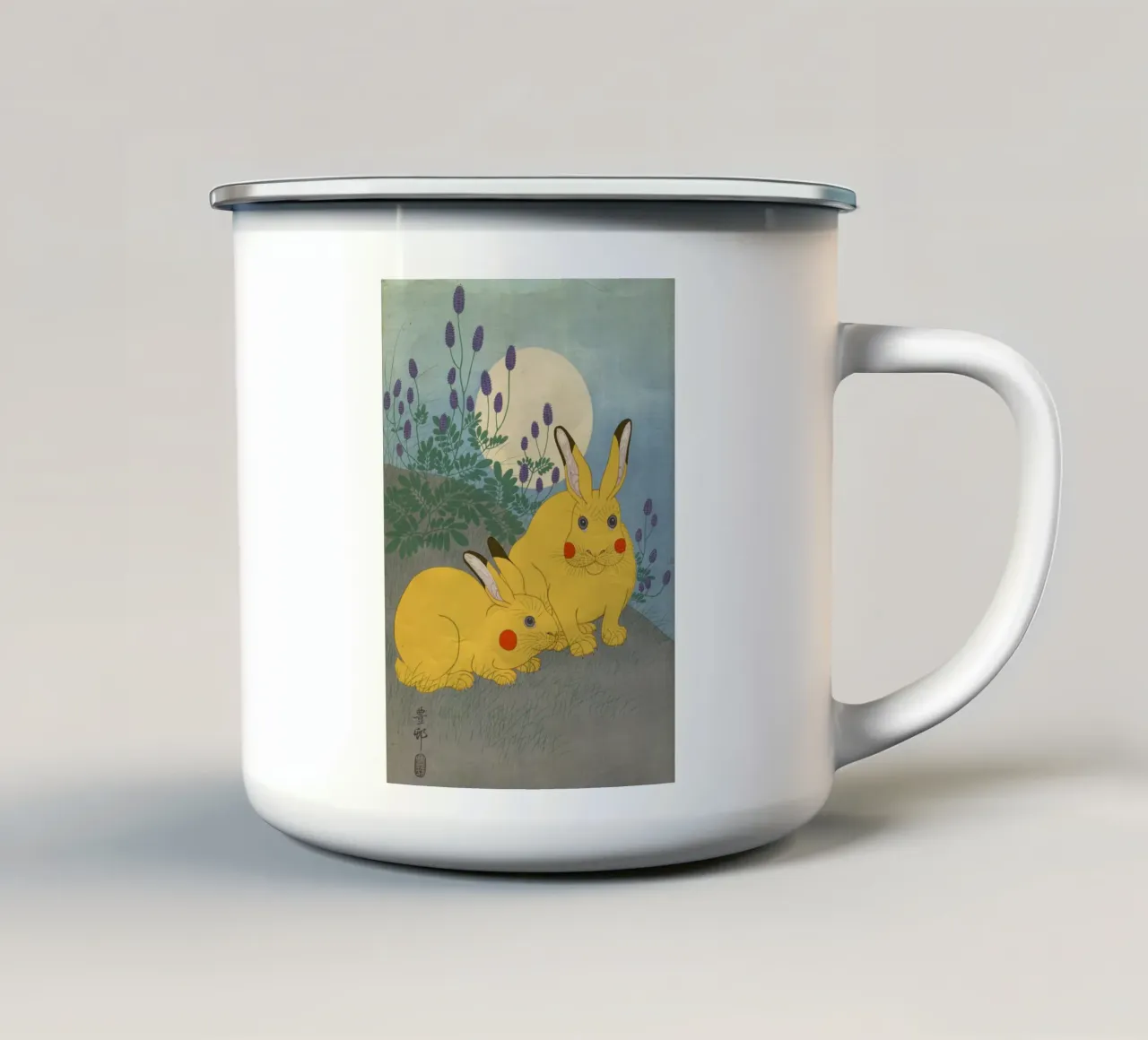 Usagi enamel mug by Ads Libitum