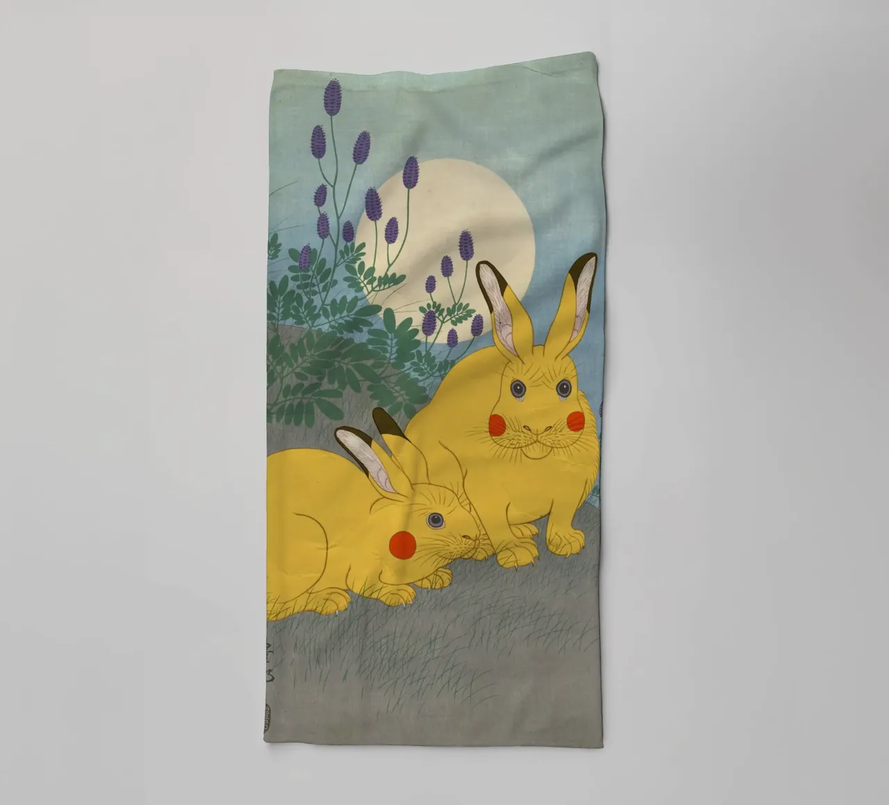 Usagi towel by Ads Libitum