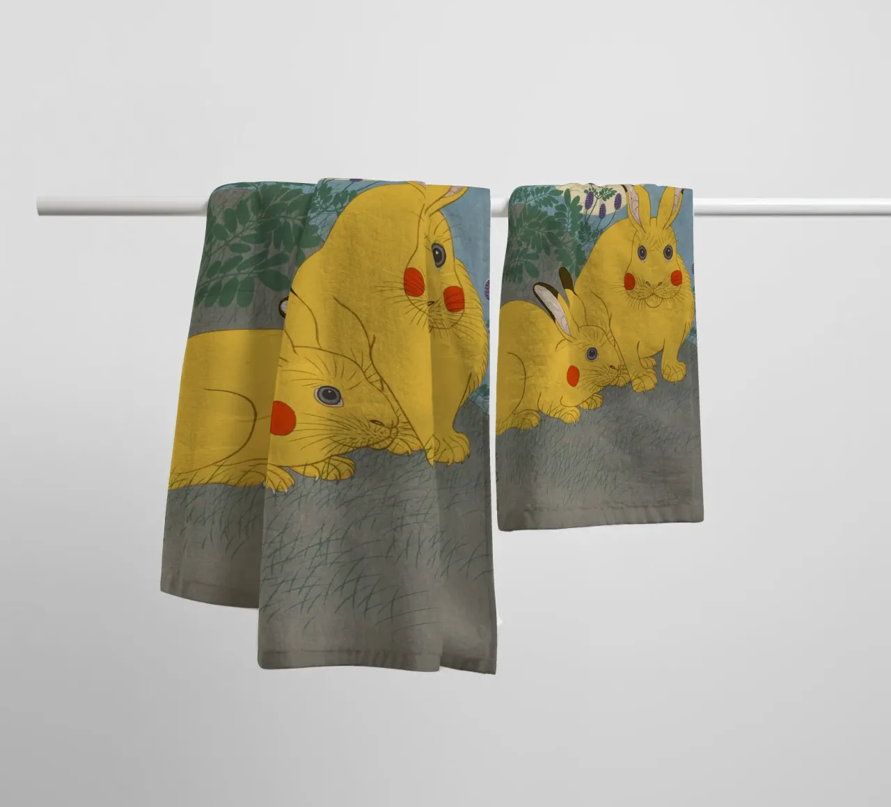 Usagi towel by Ads Libitum