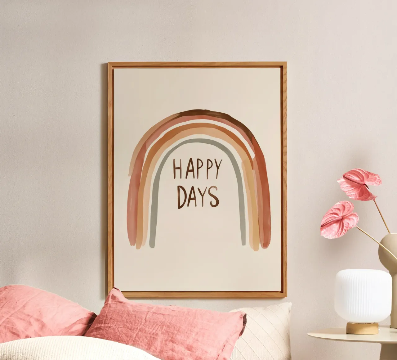 Happy Days alluminio dibond da treechild