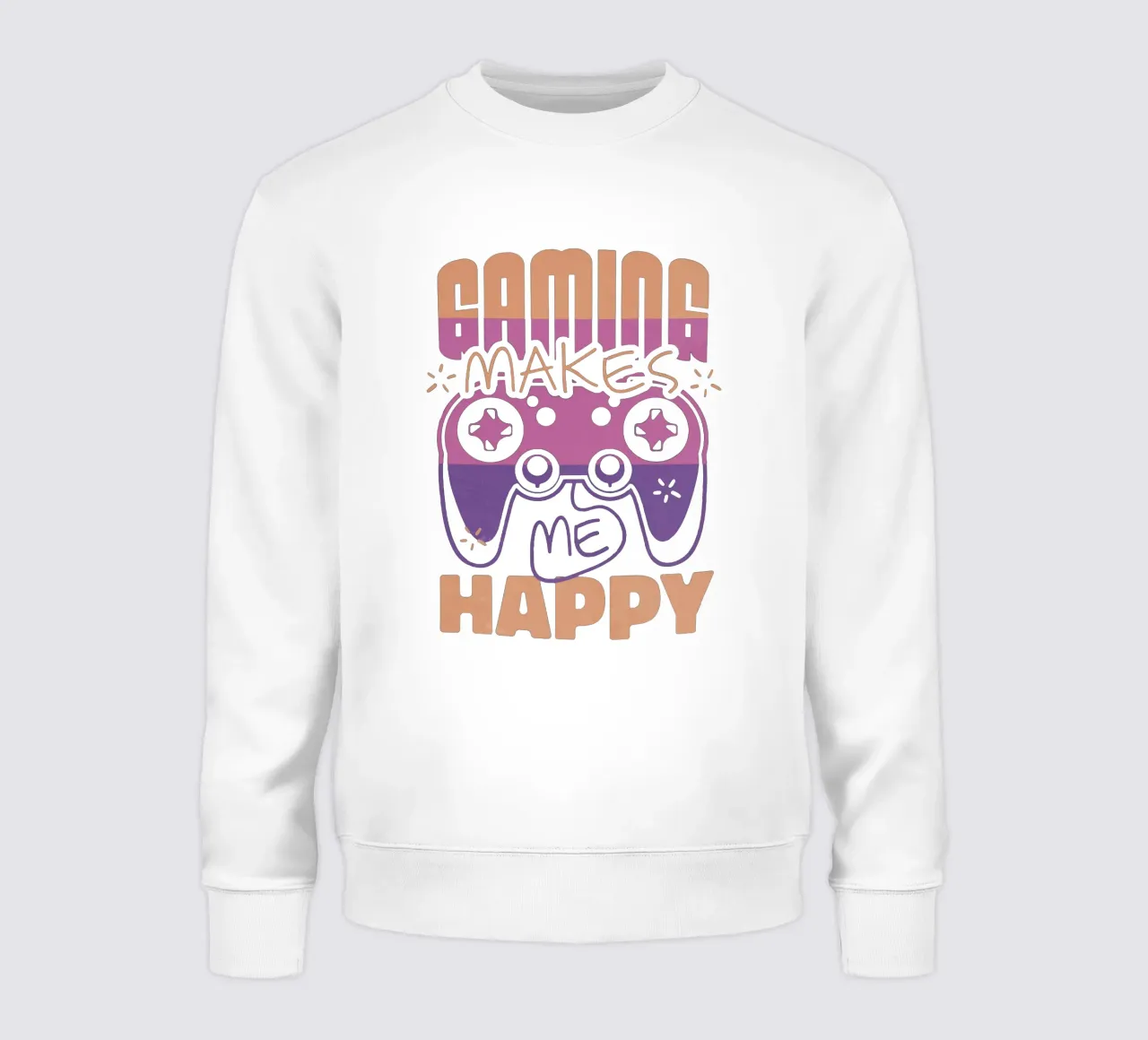 Gaming makes Me Happy sweatshirt by Gunawan Rb