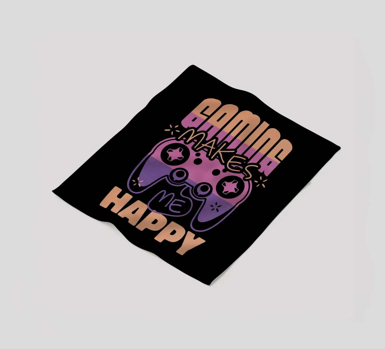 Il gioco mi rende felice coperta in pile da Gunawan Rb