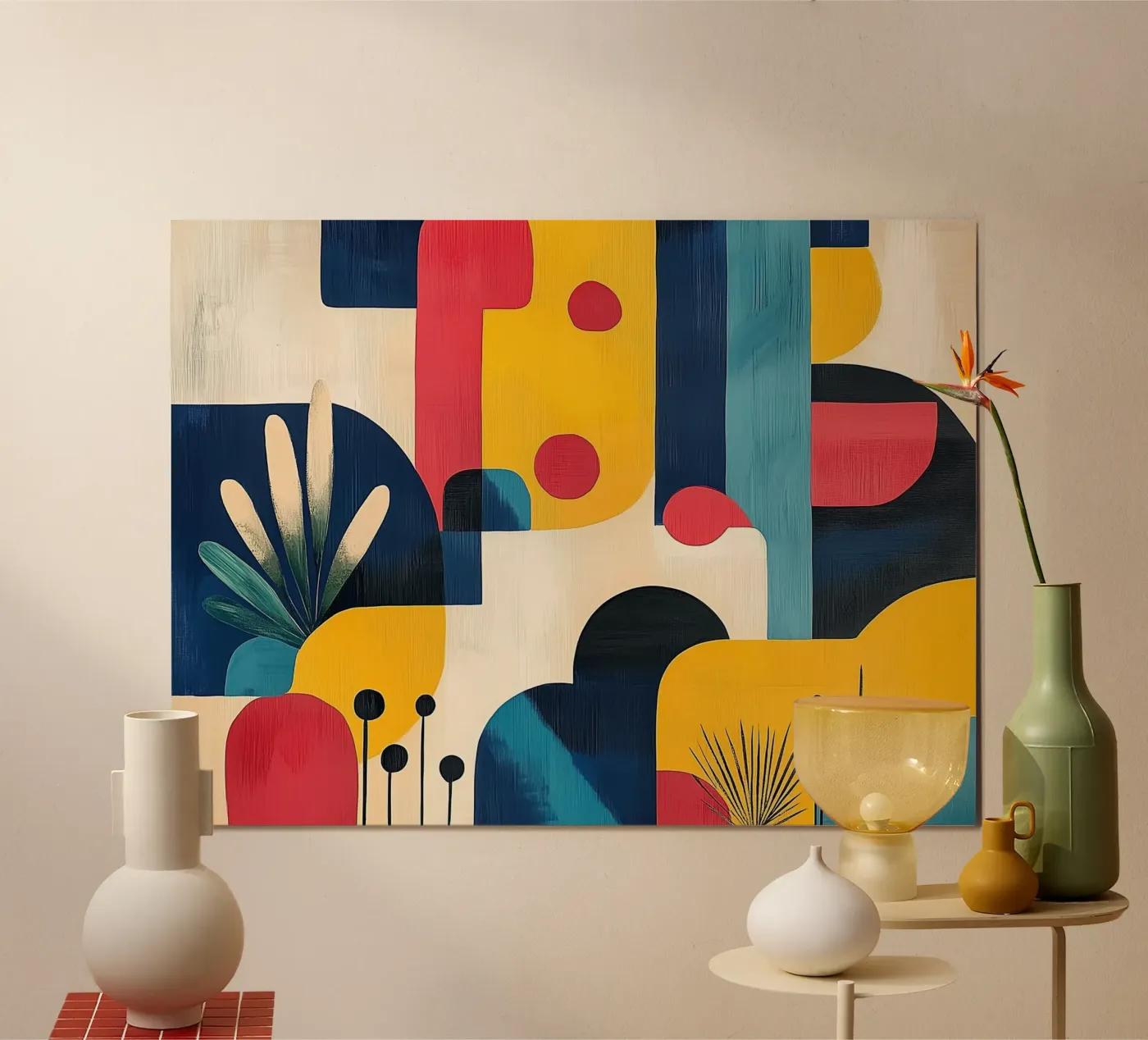 Bright Side Geometry poster da Voyage