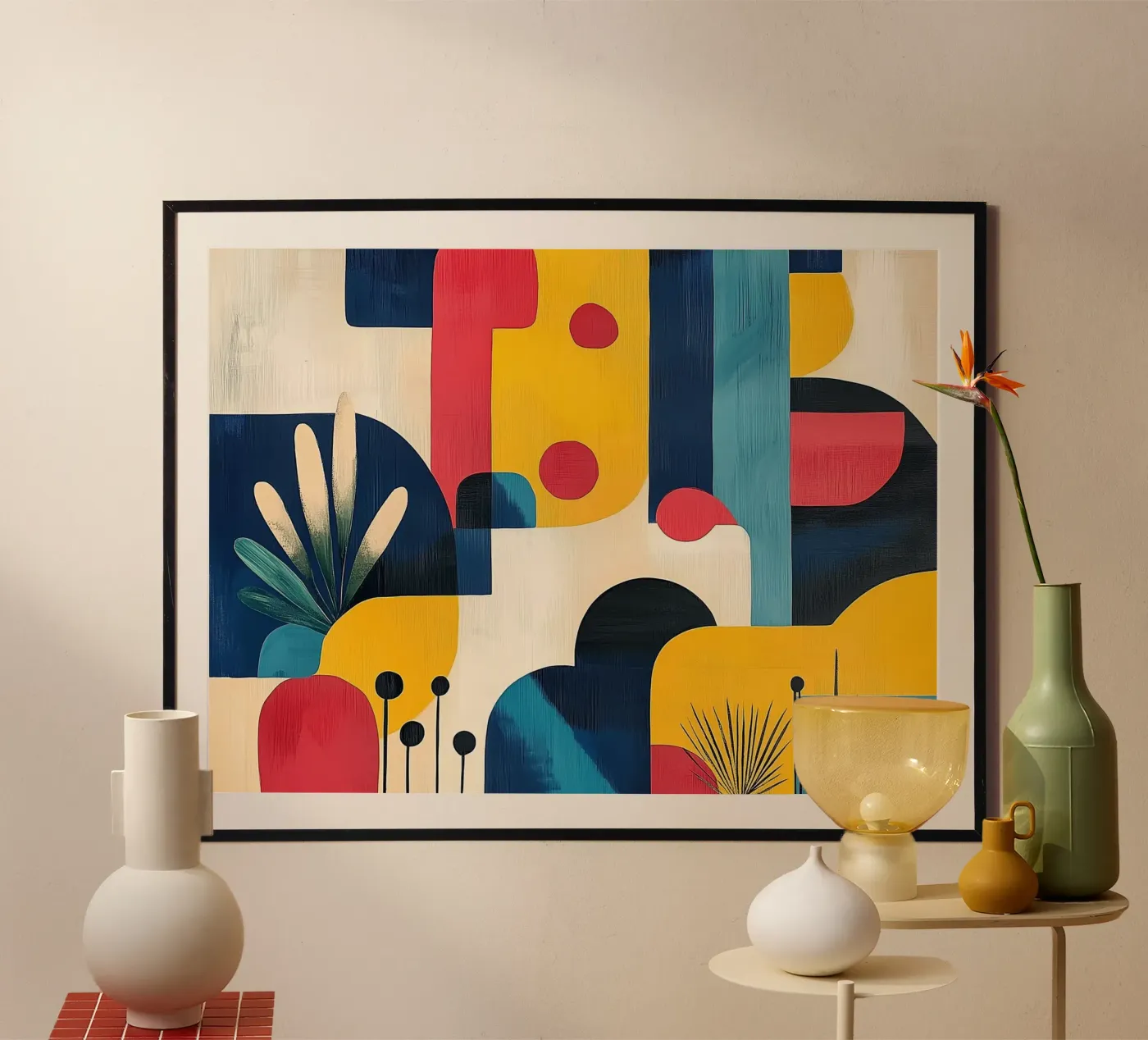 Bright Side Geometry poster da Voyage