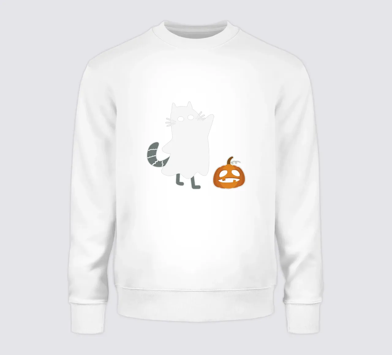 Ghost cat Sweatshirt von edsonramosart