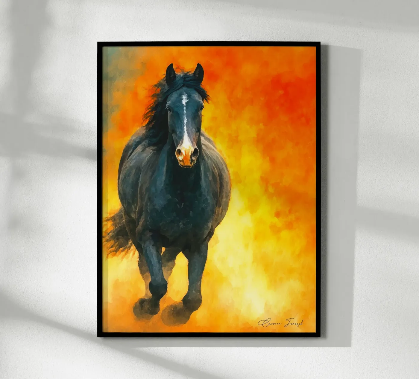 Pferd Poster von Puschkinowa