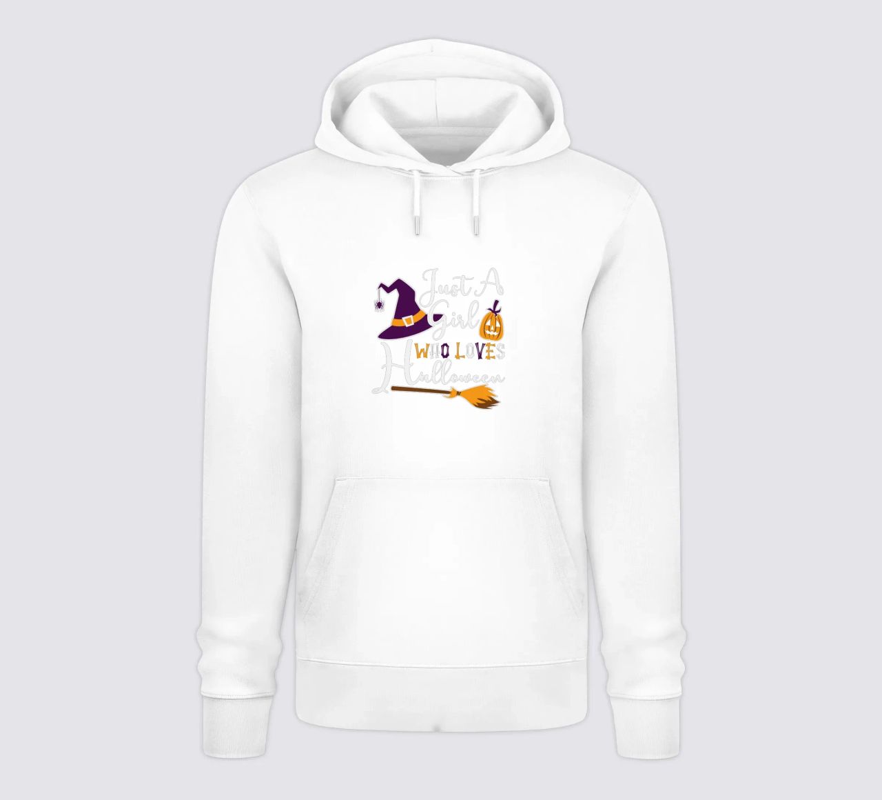 Just a Girl Who Loves Halloween sudadera con capucha de edsonramosart